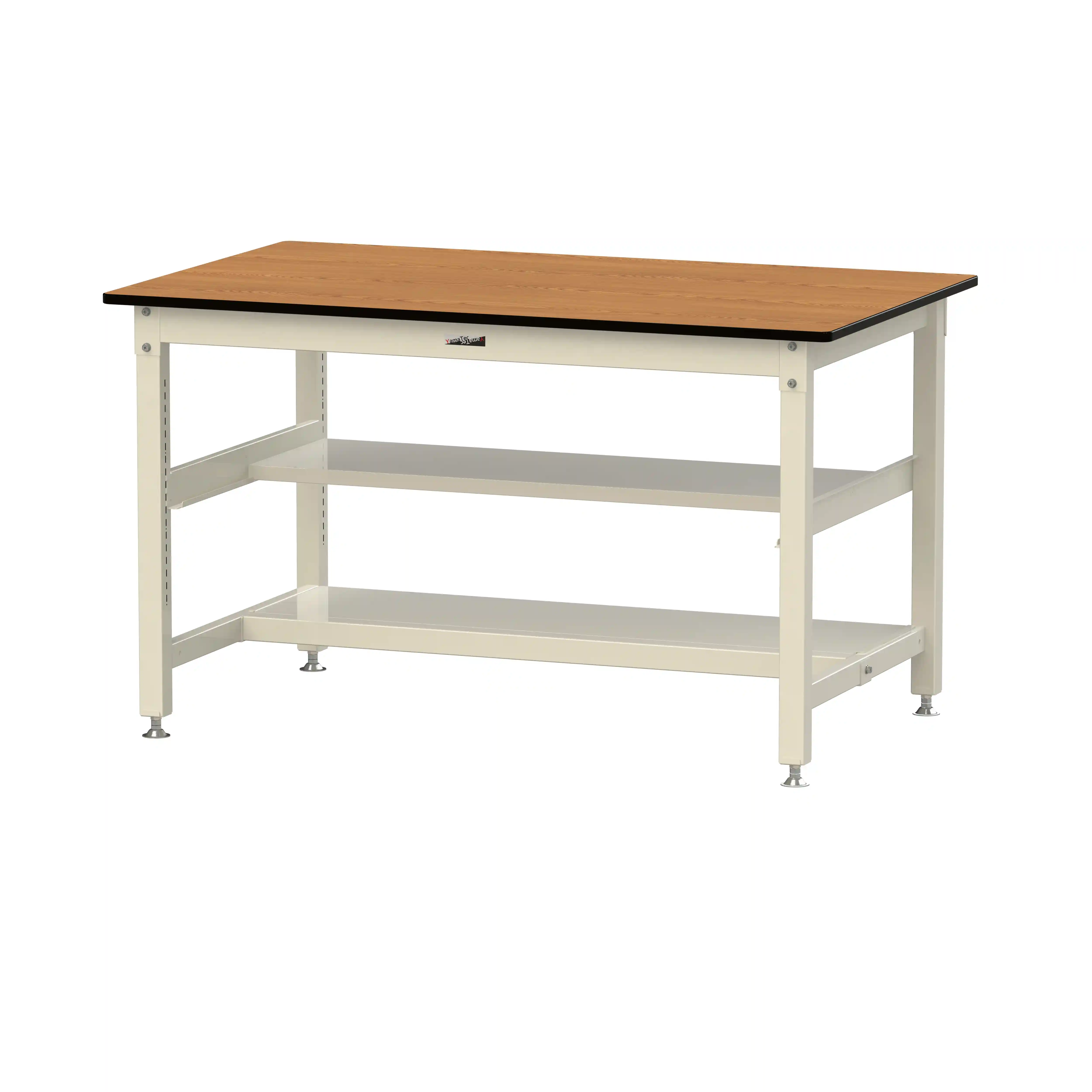 800シリーズ 固定式 中間棚付 H900mm（上下段半面棚板）