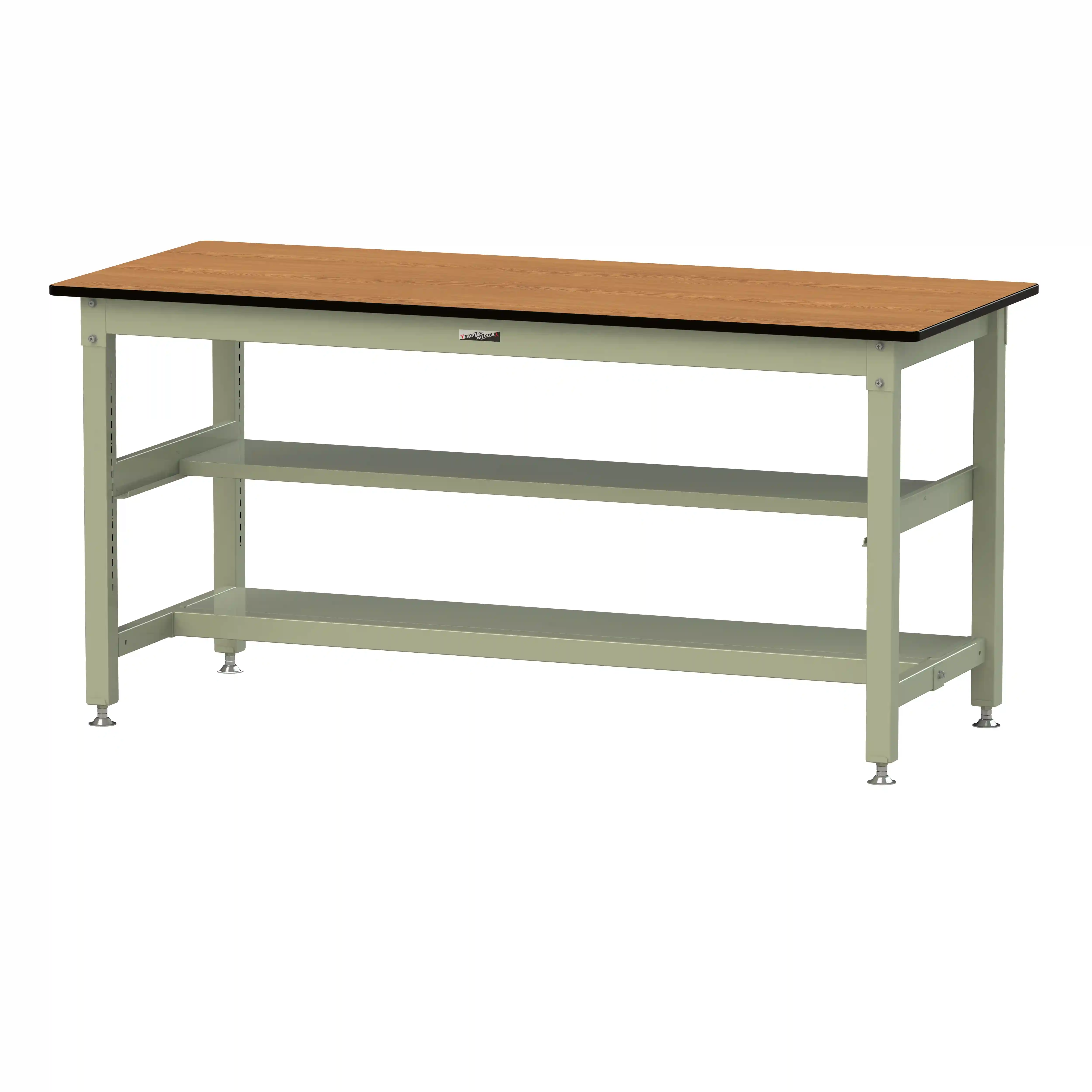 800シリーズ 固定式 中間棚付 H900mm(上下段半面棚板)