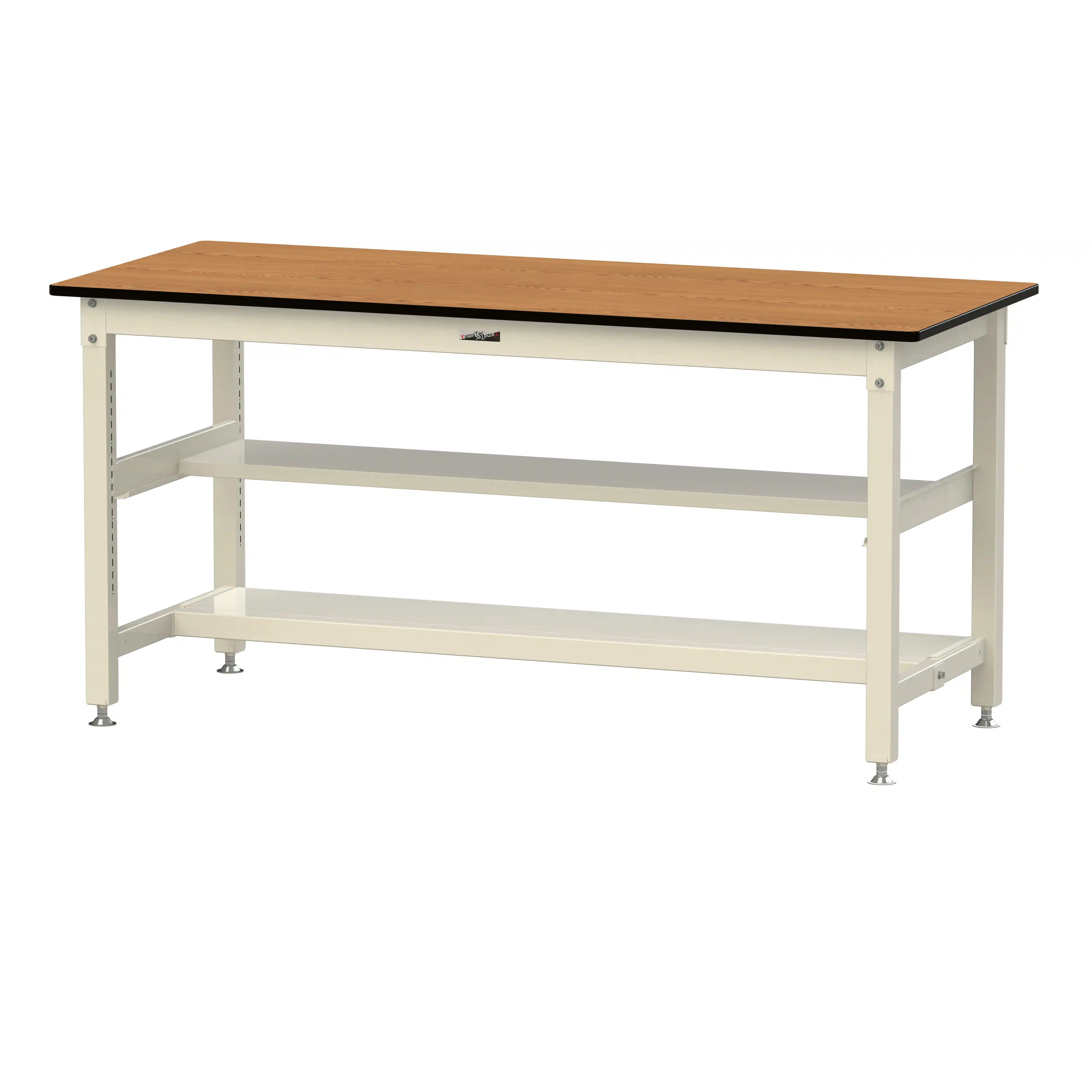 800シリーズ 固定式 中間棚付 H900mm（上下段半面棚板）