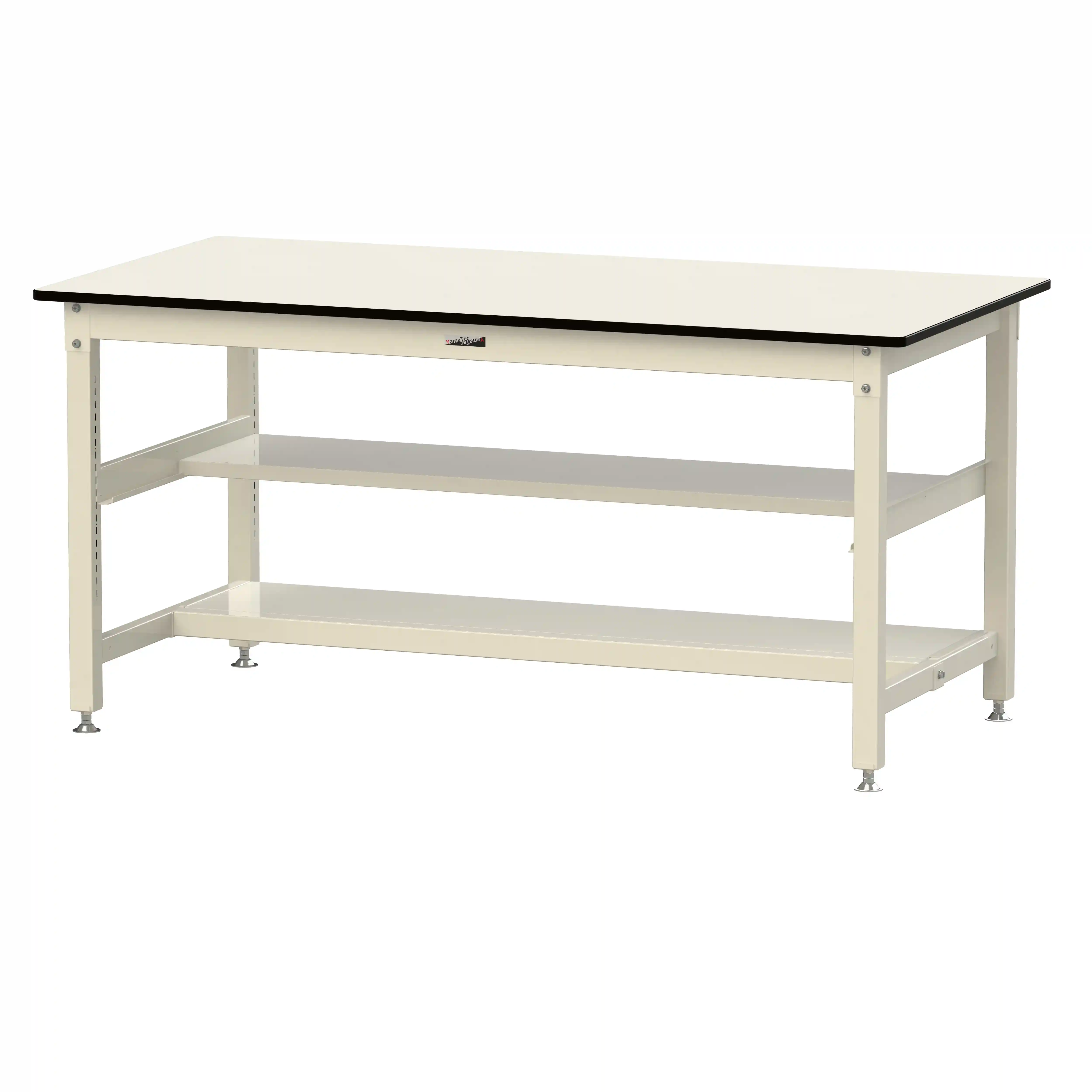 800シリーズ 固定式 中間棚付 H900mm（上下段半面棚板）