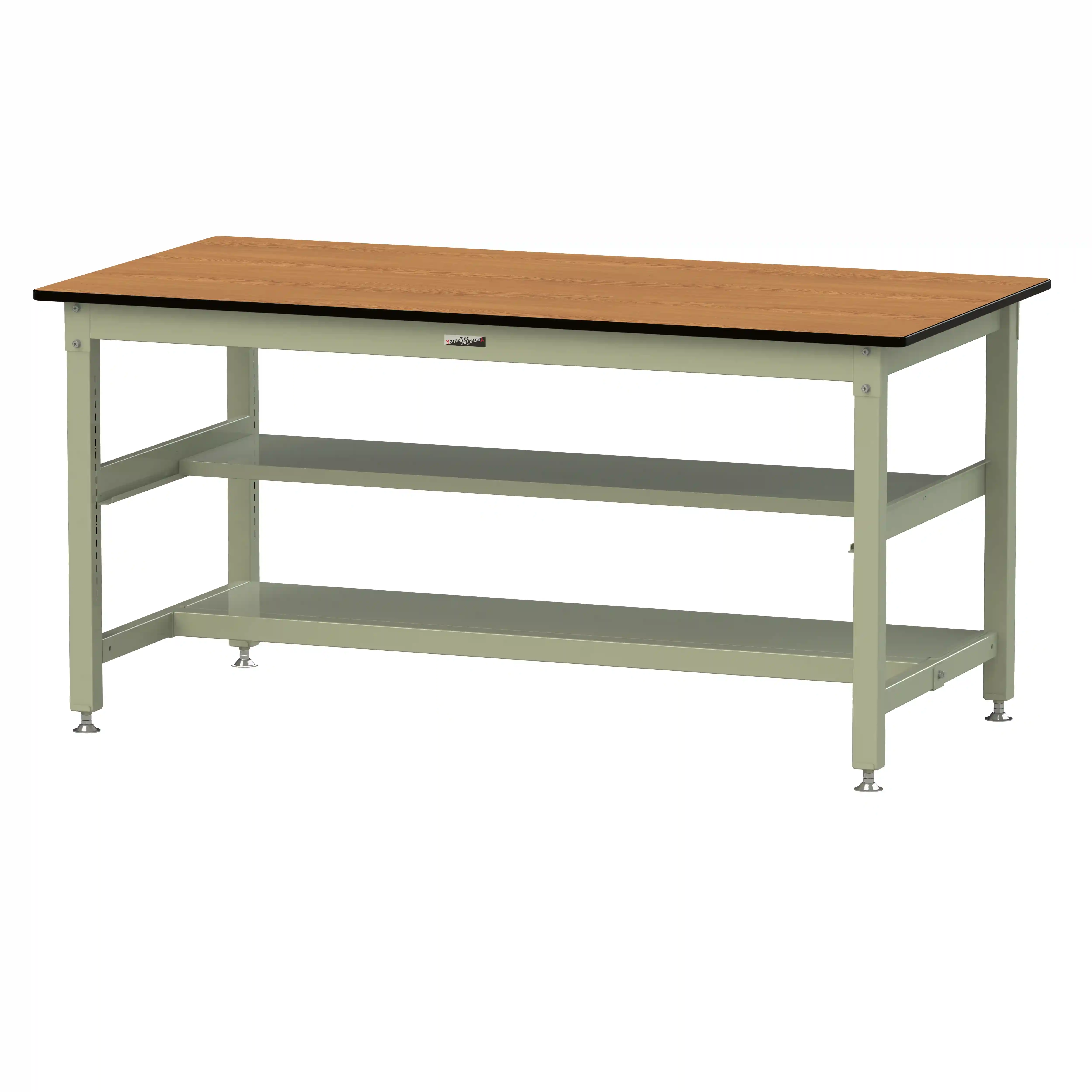 800シリーズ 固定式 中間棚付 H900mm（上下段半面棚板）