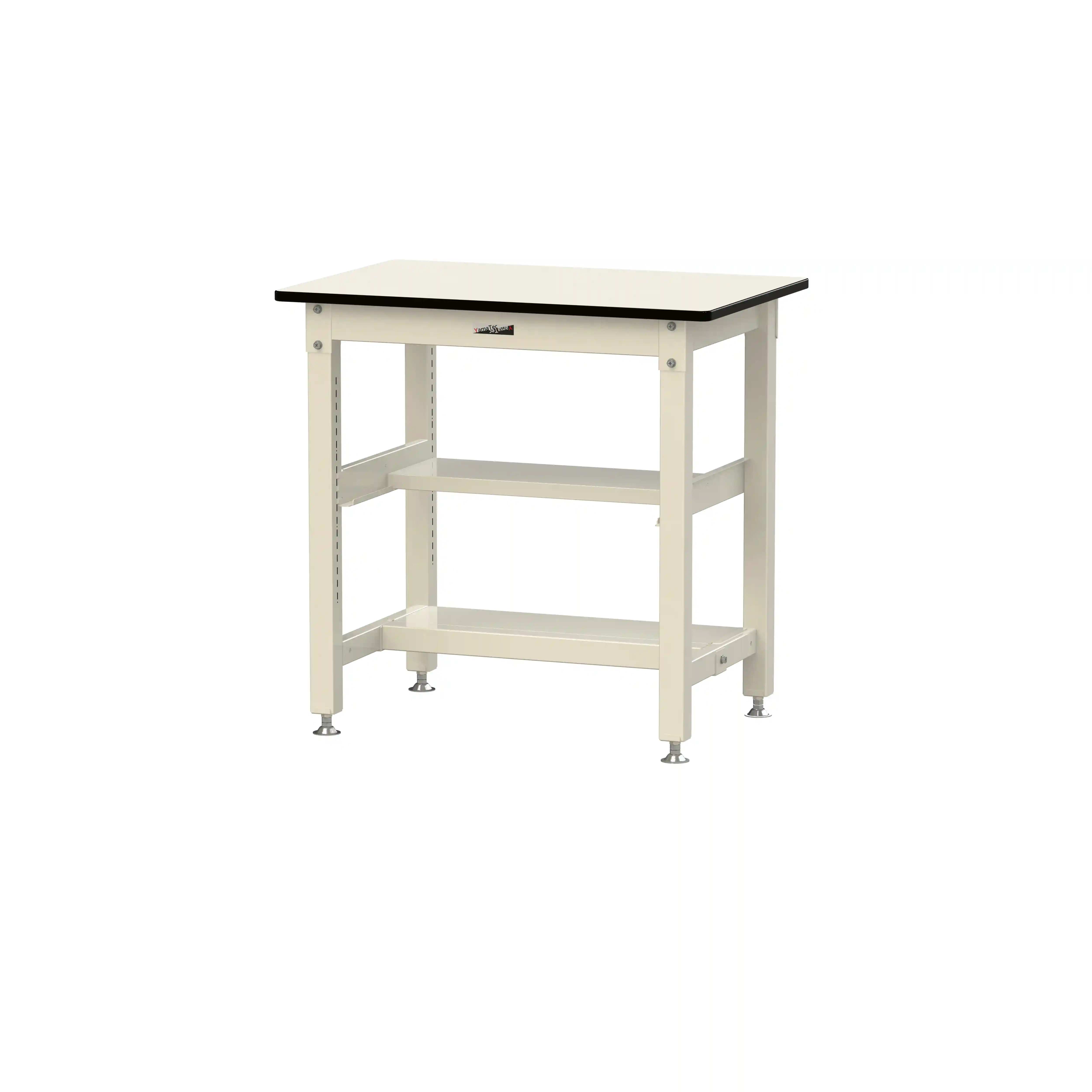 800シリーズ 固定式 中間棚付 H900mm（上下段半面棚板）