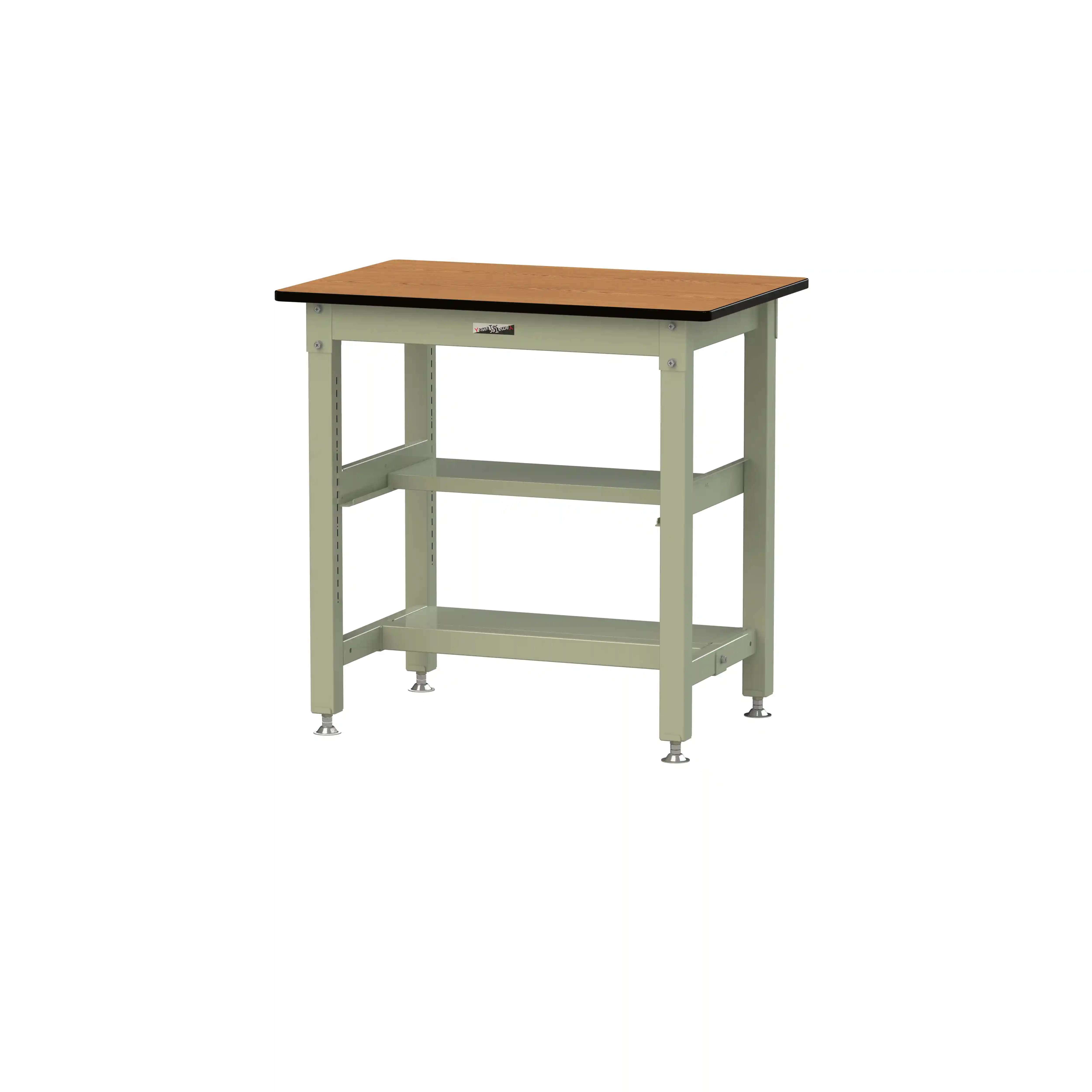 800シリーズ 固定式 中間棚付 H900mm（上下段半面棚板）