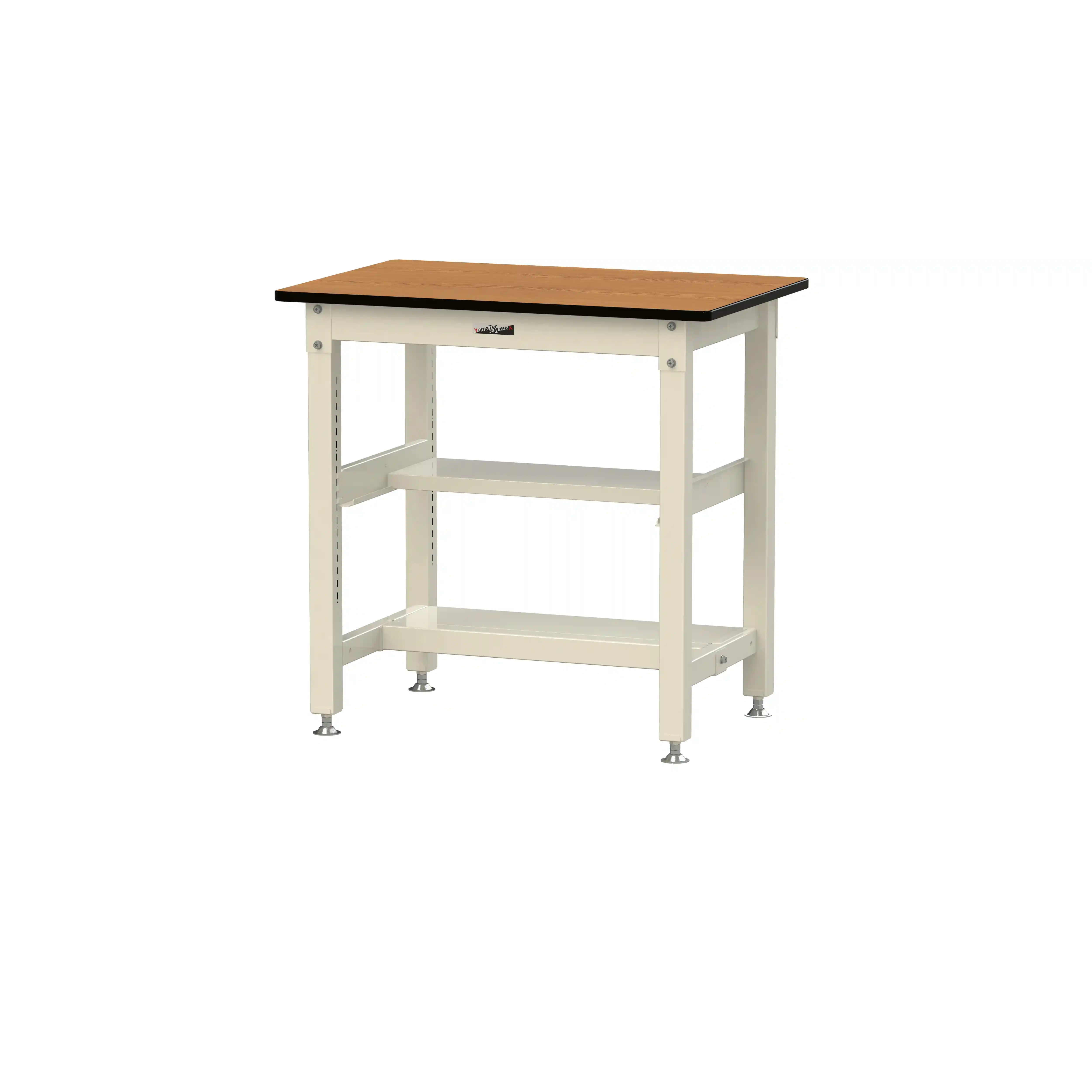 800シリーズ 固定式 中間棚付 H900mm（上下段半面棚板）