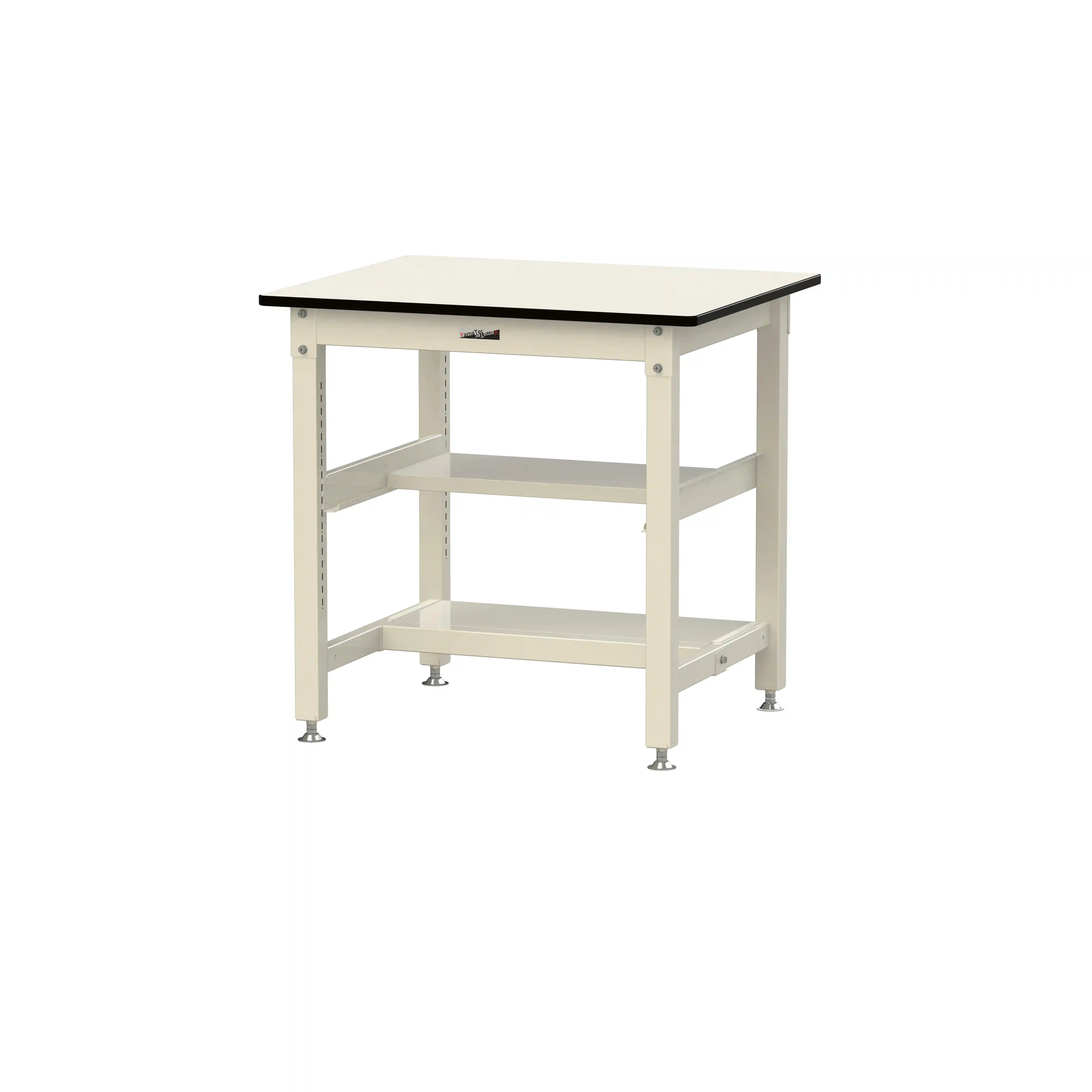 800シリーズ 固定式 中間棚付 H900mm（上下段半面棚板）