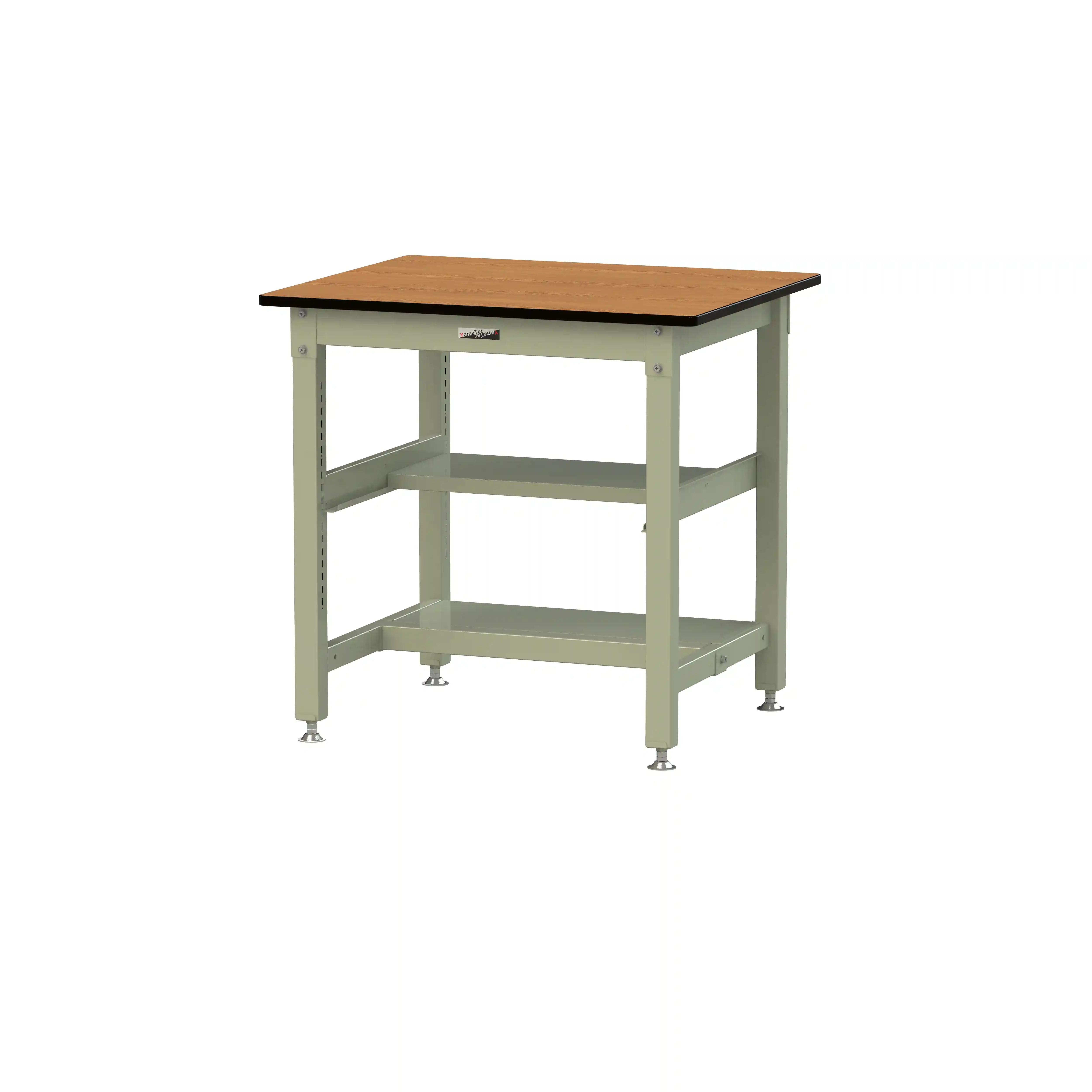 800シリーズ 固定式 中間棚付 H900mm（上下段半面棚板）