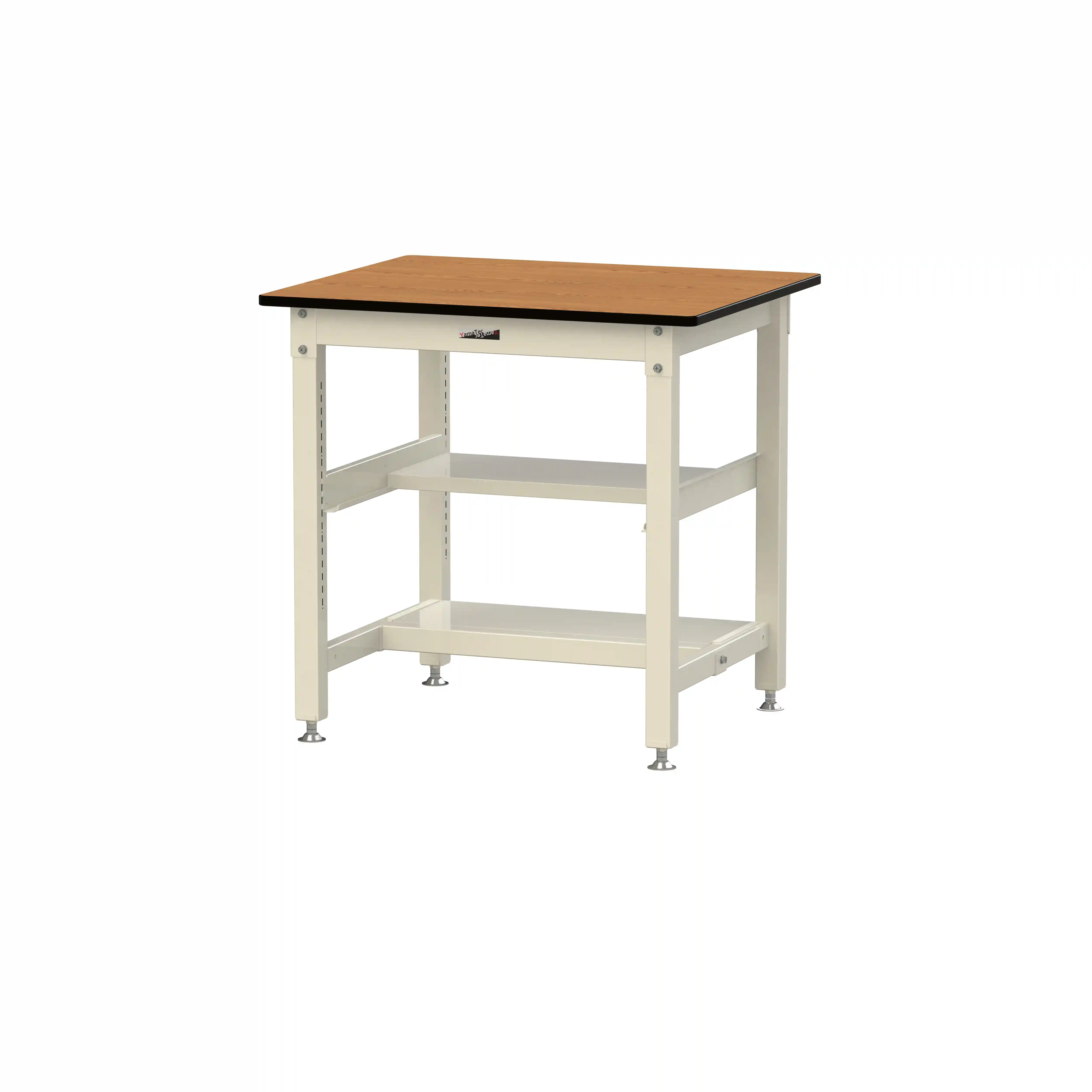 800シリーズ 固定式 中間棚付 H900mm（上下段半面棚板）