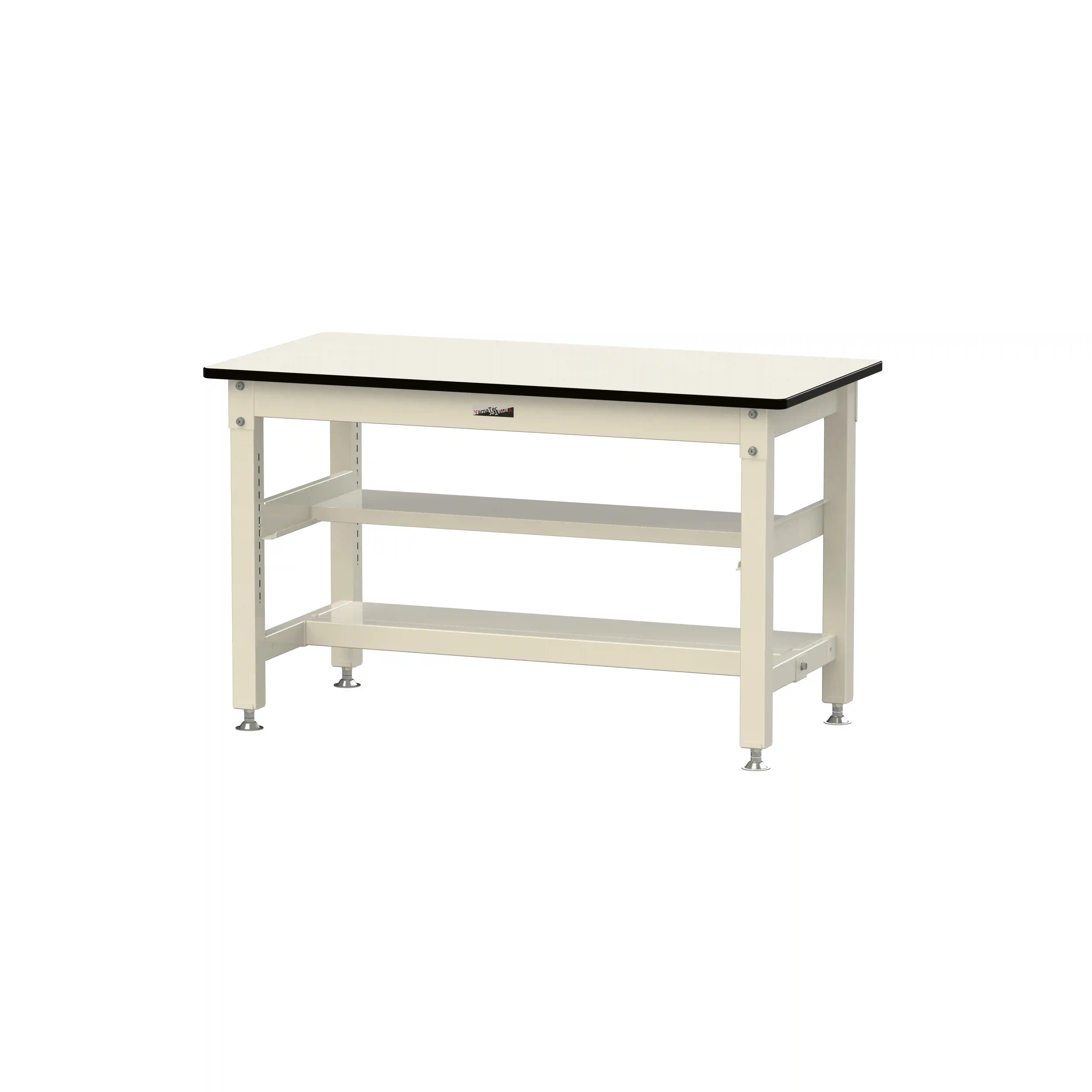 800シリーズ 固定式 中間棚付 H740mm（上下段半面棚板）