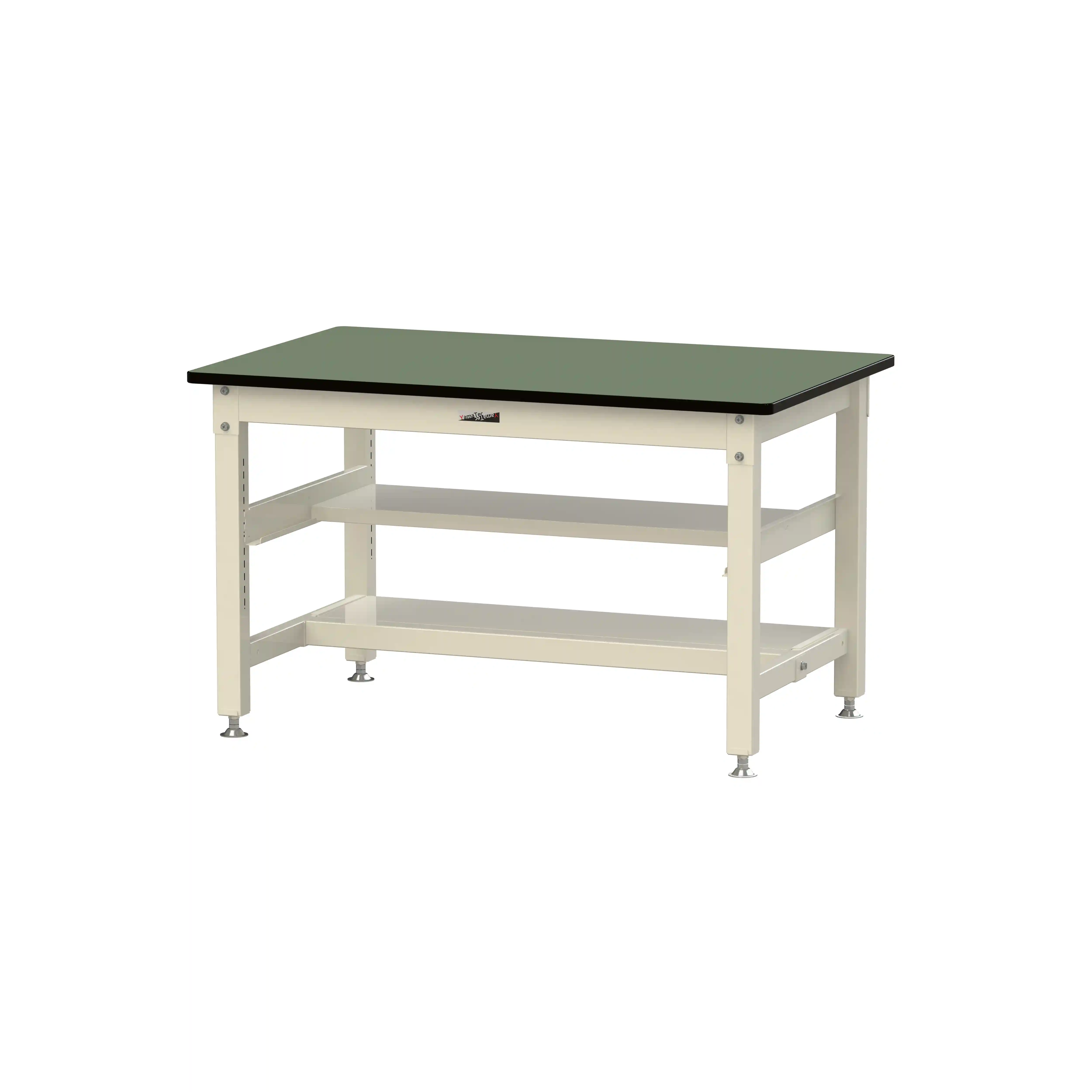 800シリーズ 固定式 中間棚付 H740mm（上下段半面棚板）