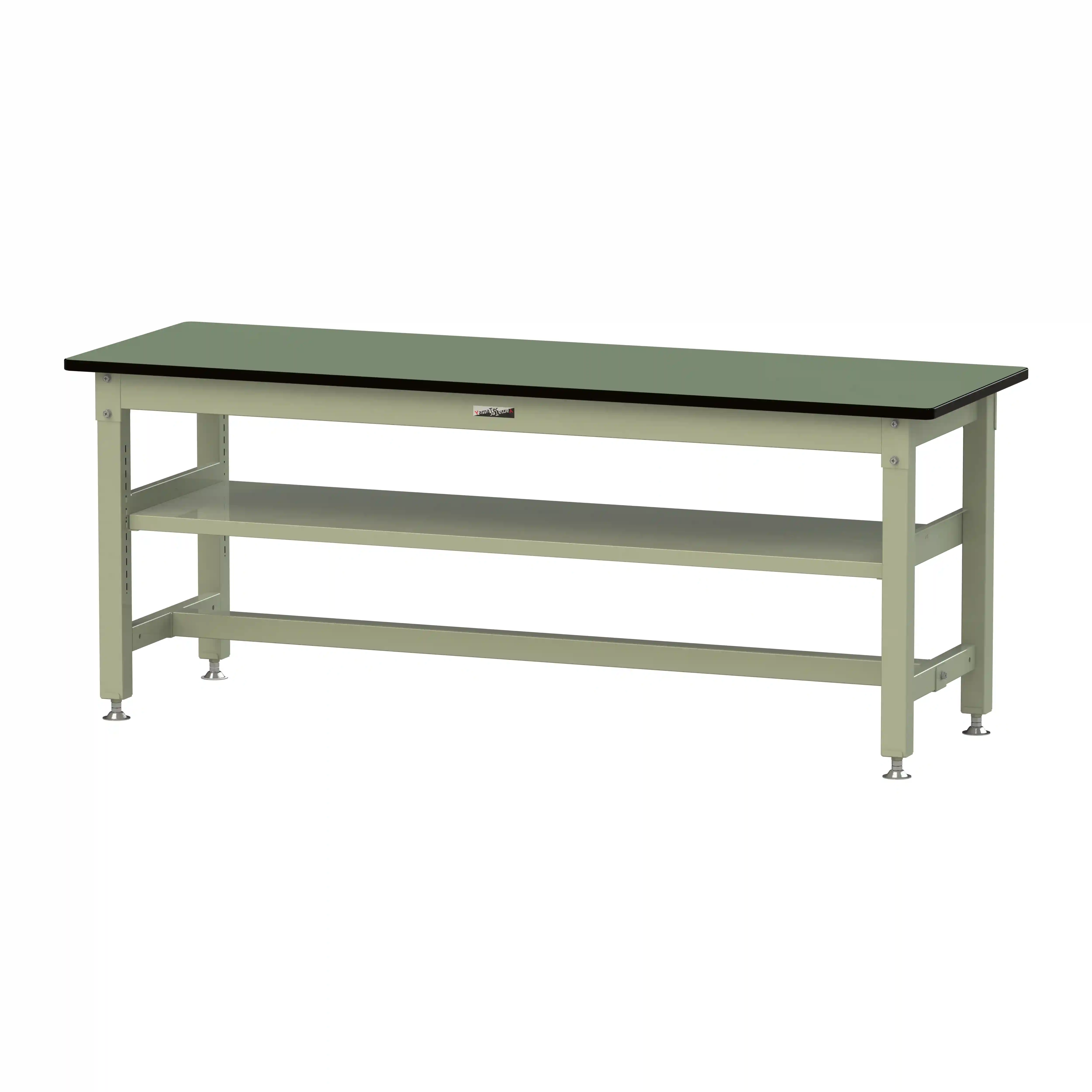 800シリーズ 固定式 中間棚付 H740mm（上段全面棚板）