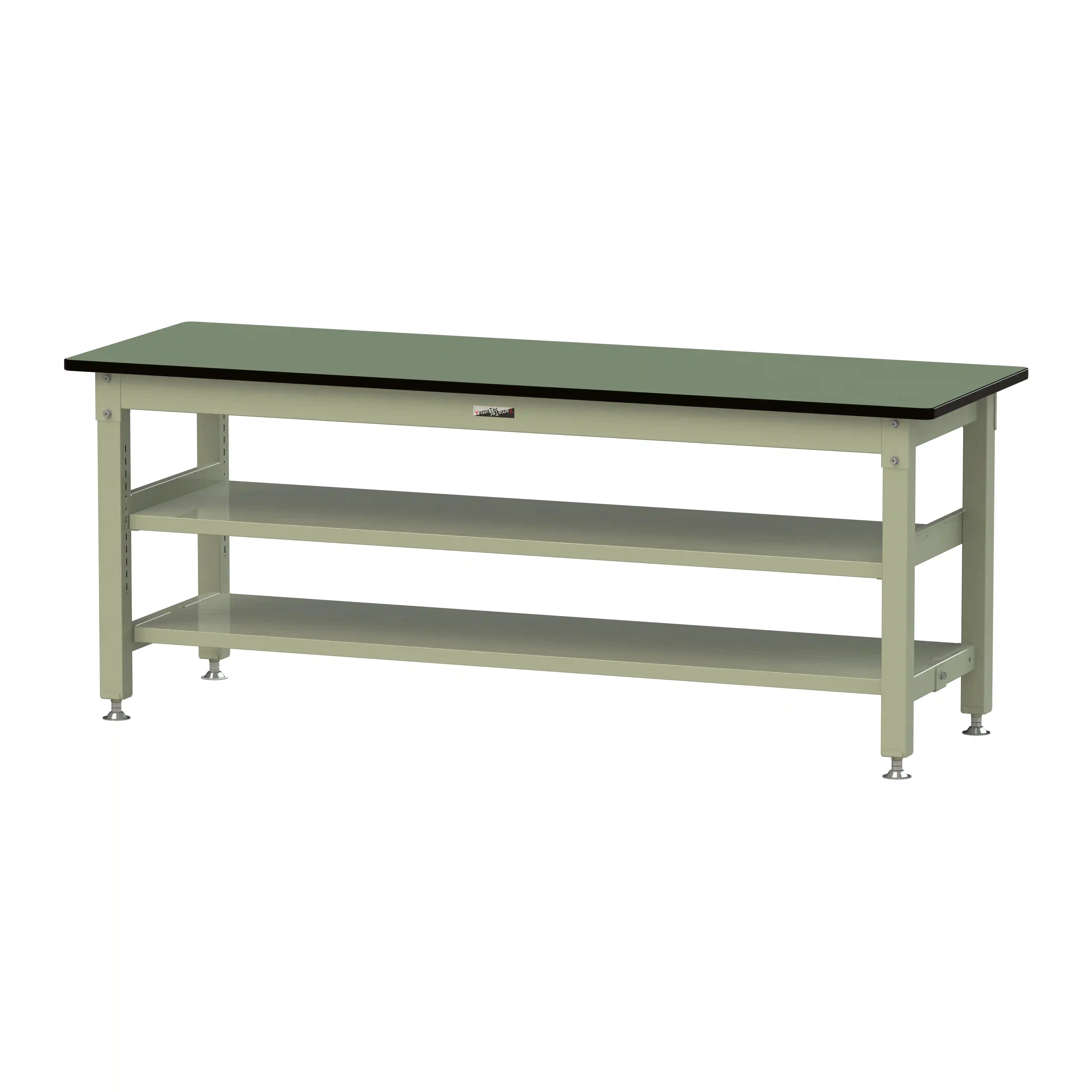 800シリーズ 固定式 中間棚付 H740mm（上下段全面棚板）