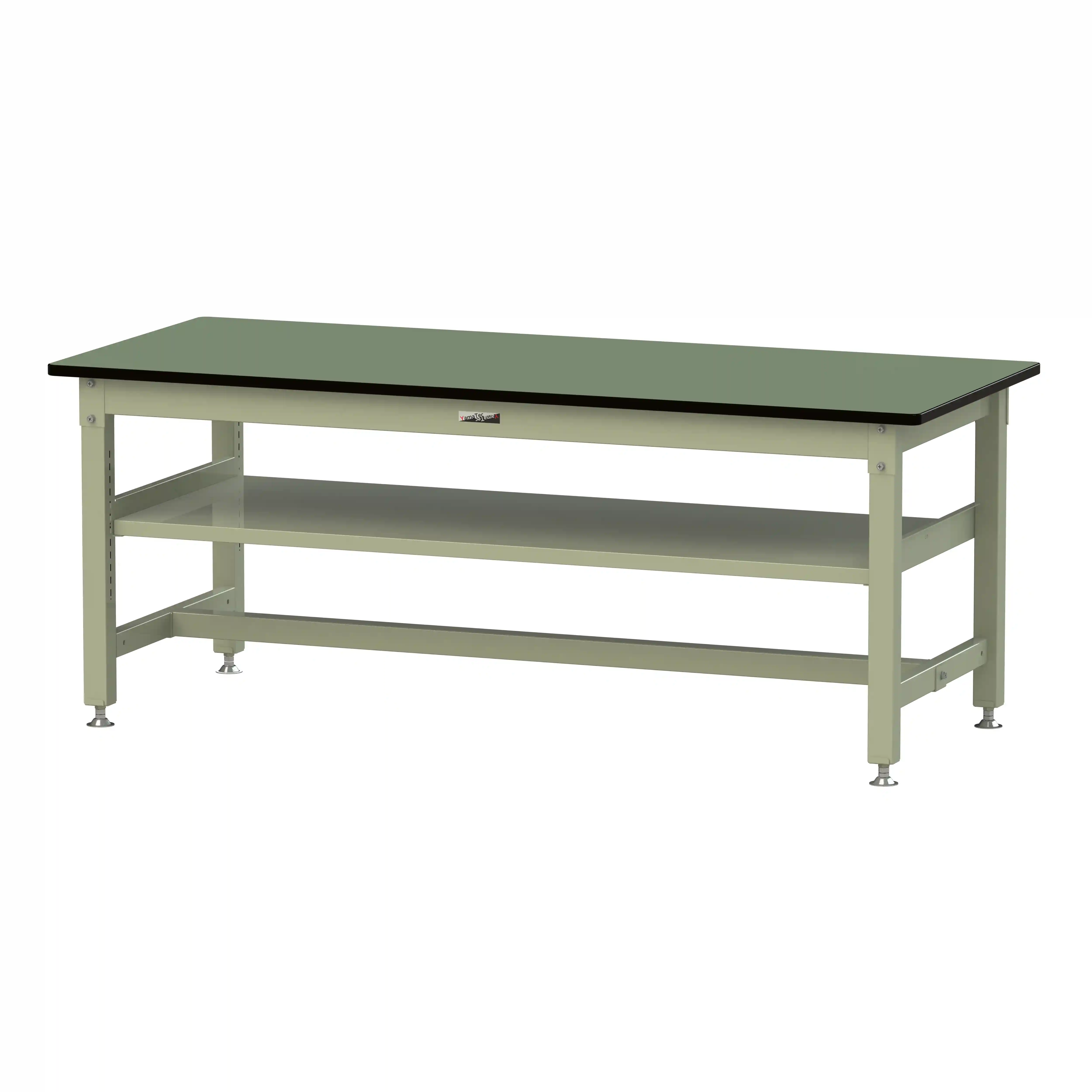 800シリーズ 固定式 中間棚付 H740mm（上段全面棚板）