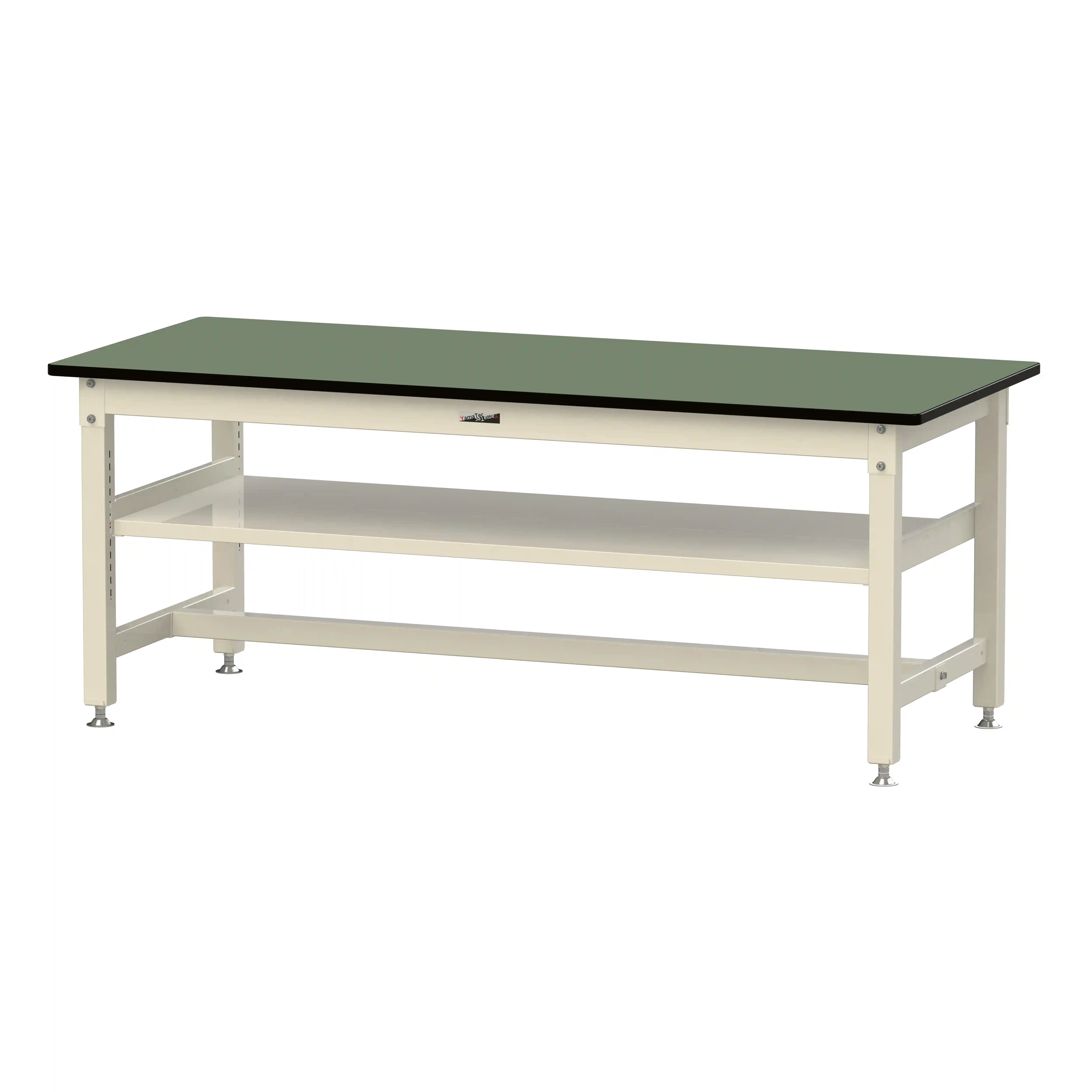 800シリーズ 固定式 中間棚付 H740mm（上段全面棚板）