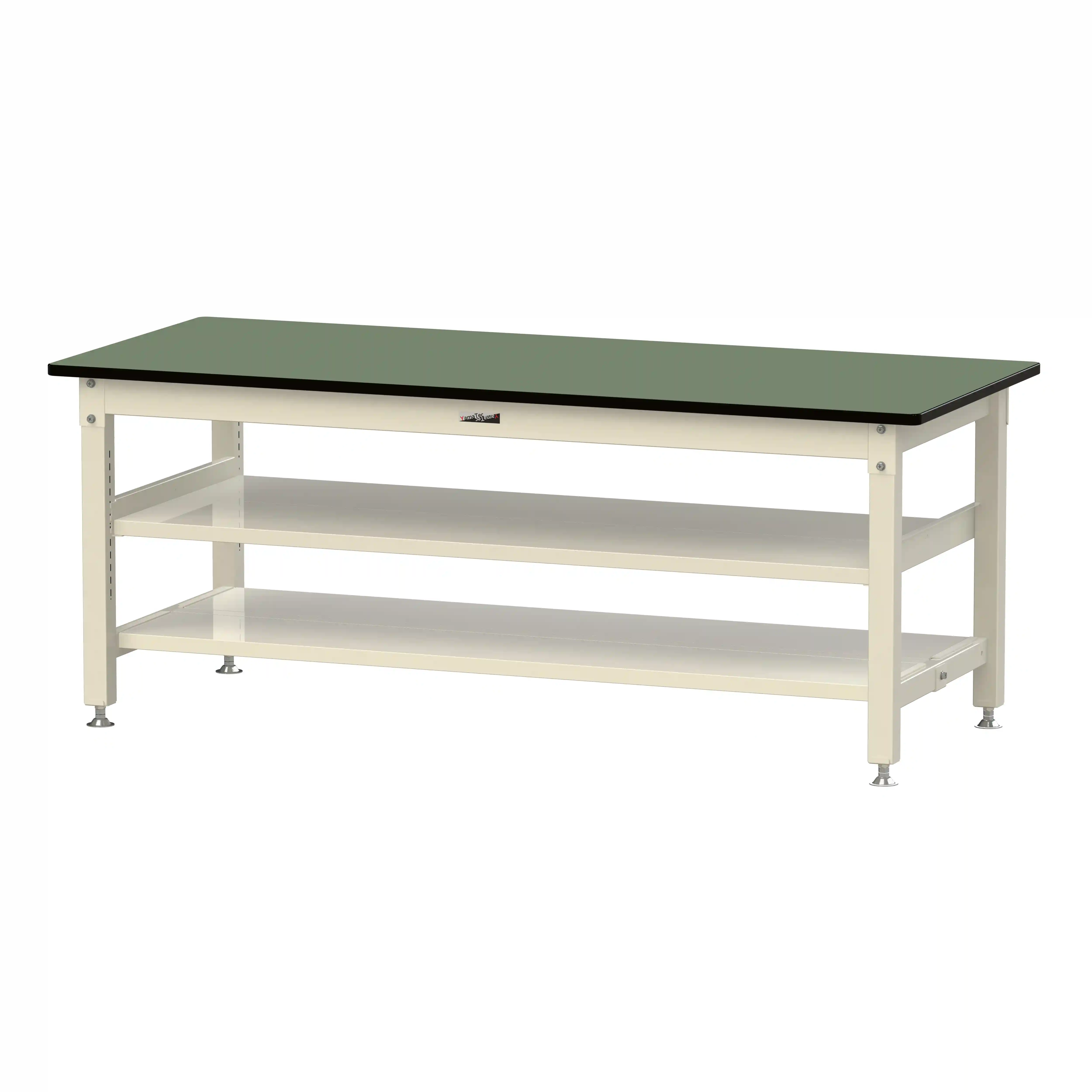 800シリーズ 固定式 中間棚付 H740mm（上下段全面棚板）