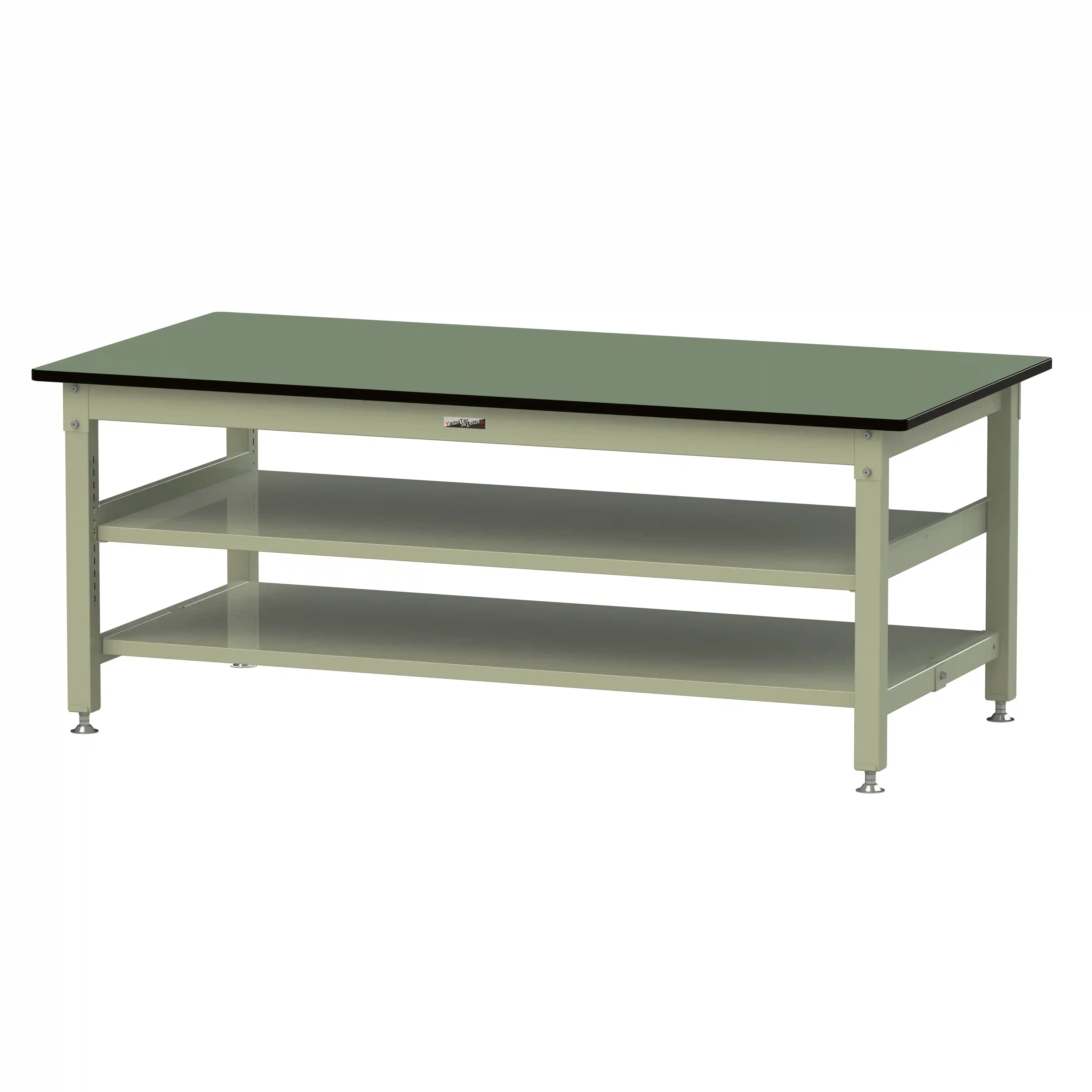 800シリーズ 固定式 中間棚付 H740mm（上下段全面棚板）