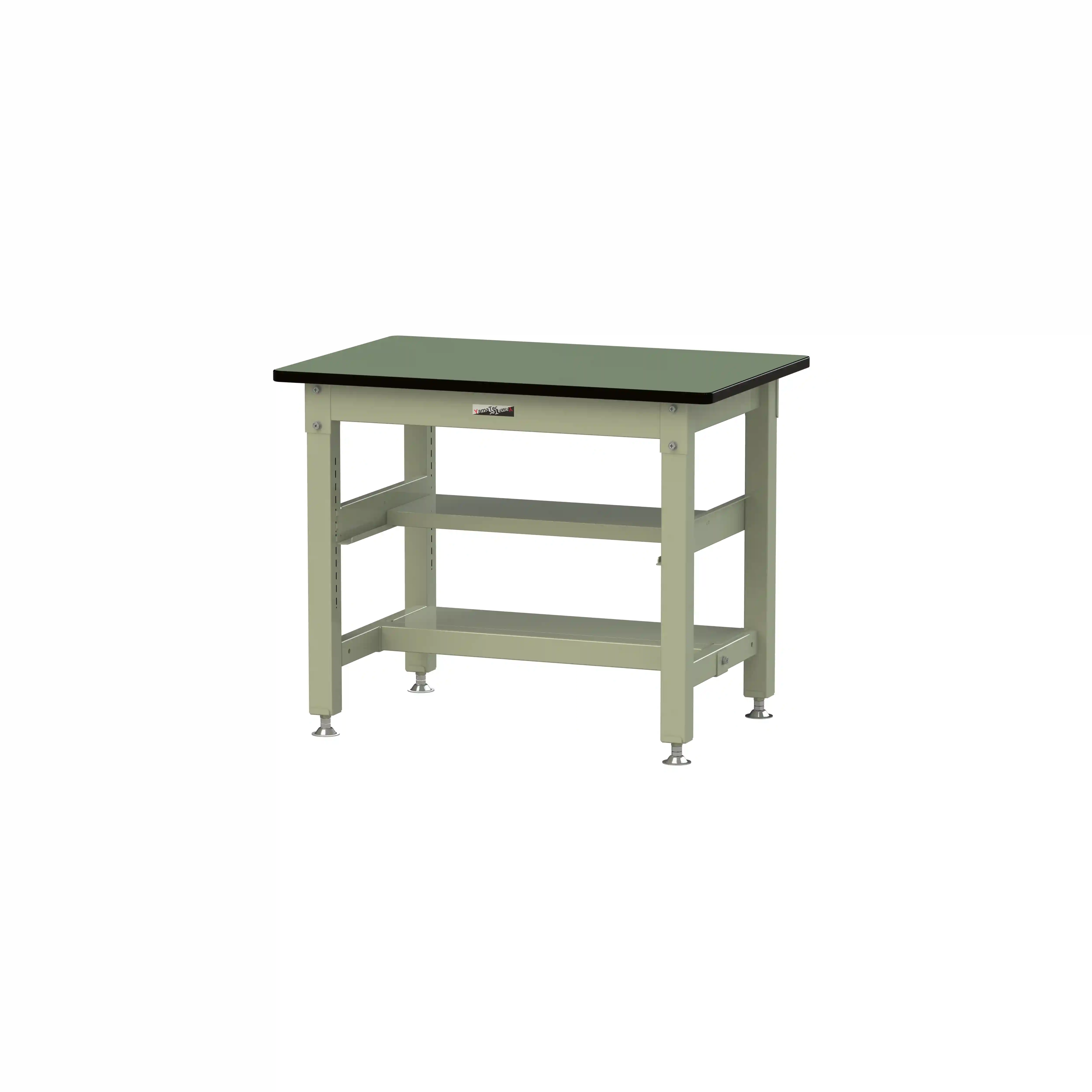 800シリーズ 固定式 中間棚付 H740mm（上下段半面棚板）