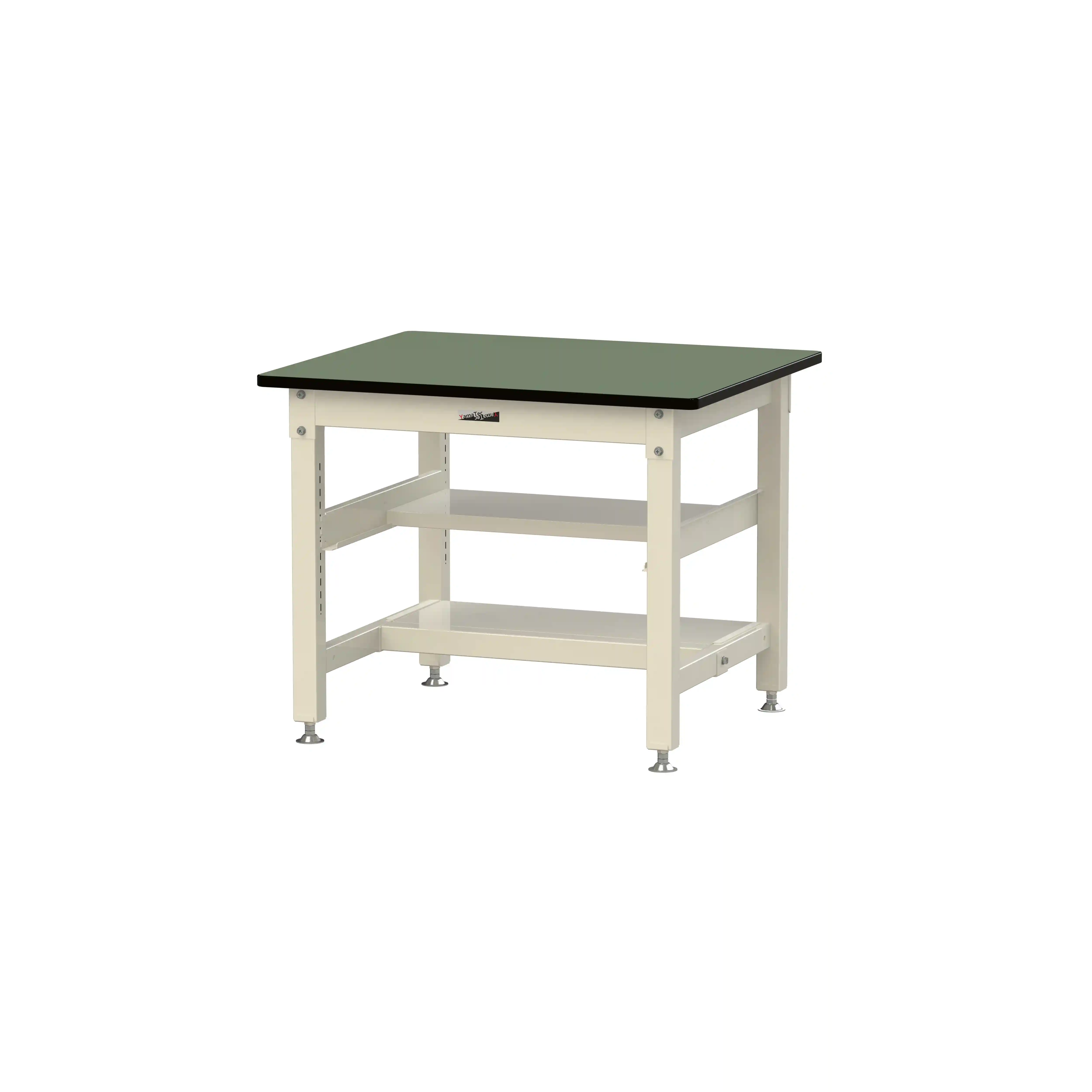 800シリーズ 固定式 中間棚付 H740mm（上下段半面棚板）