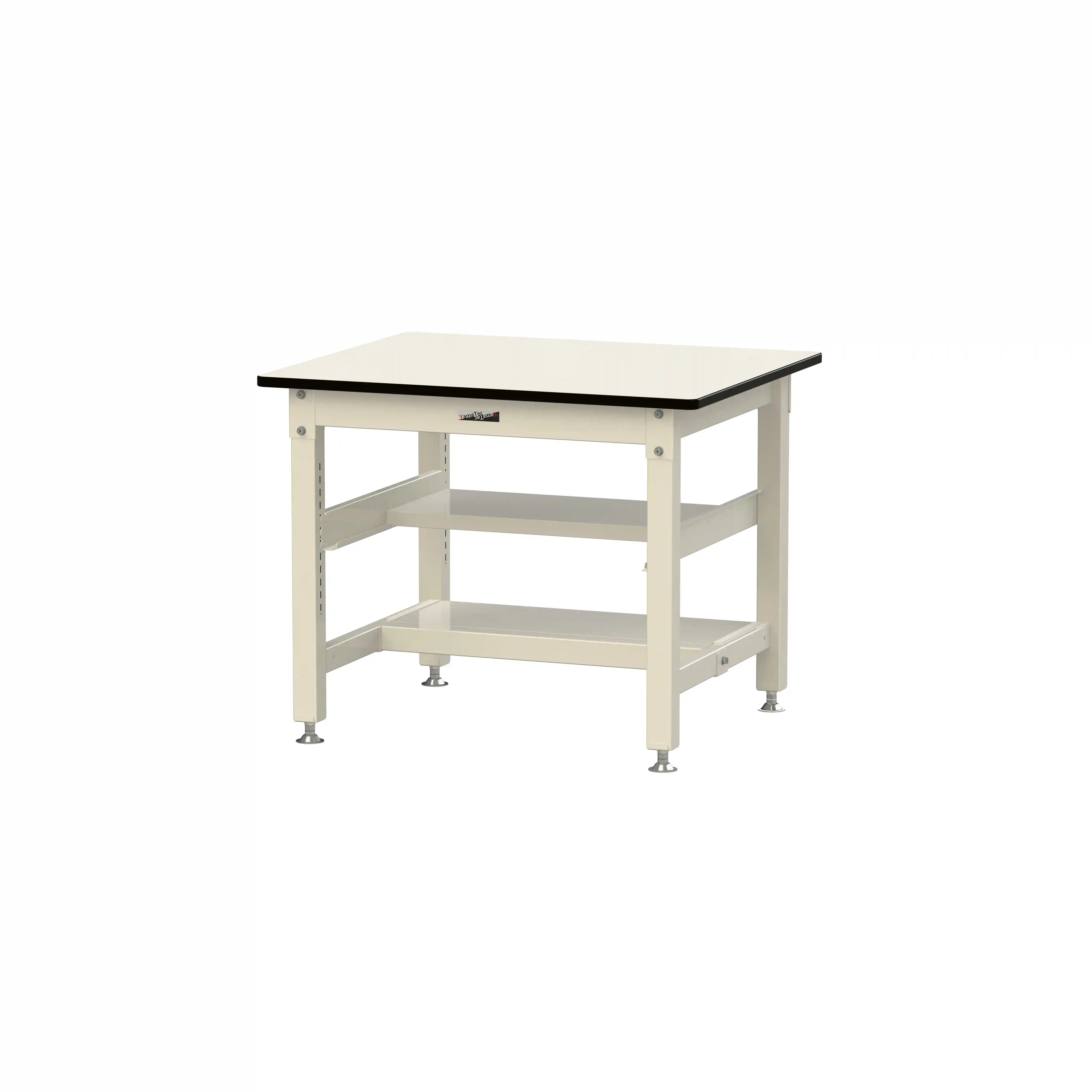 800シリーズ 固定式 中間棚付 H740mm（上下段半面棚板）