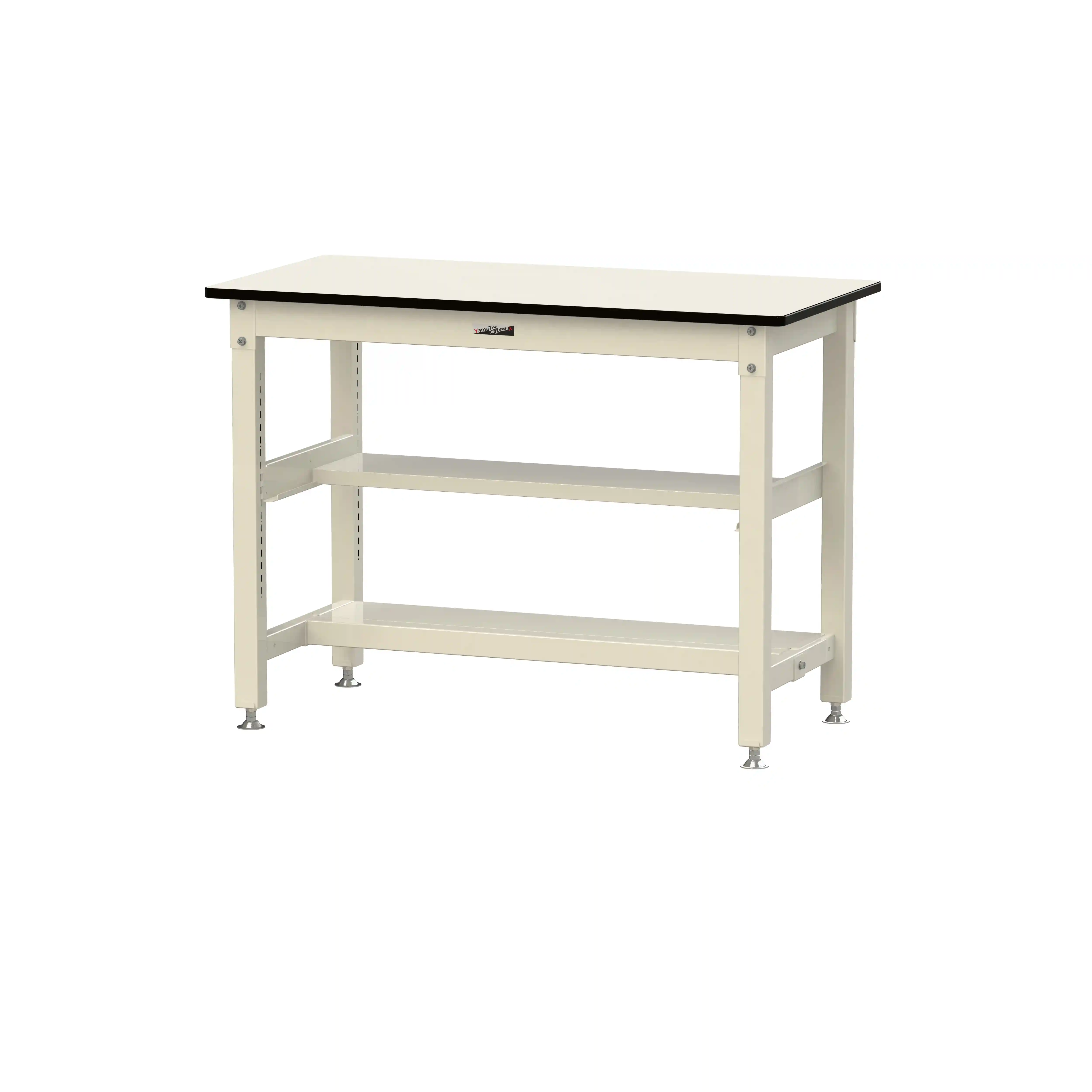 800シリーズ 固定式 中間棚付 H900mm（上下段半面棚板）