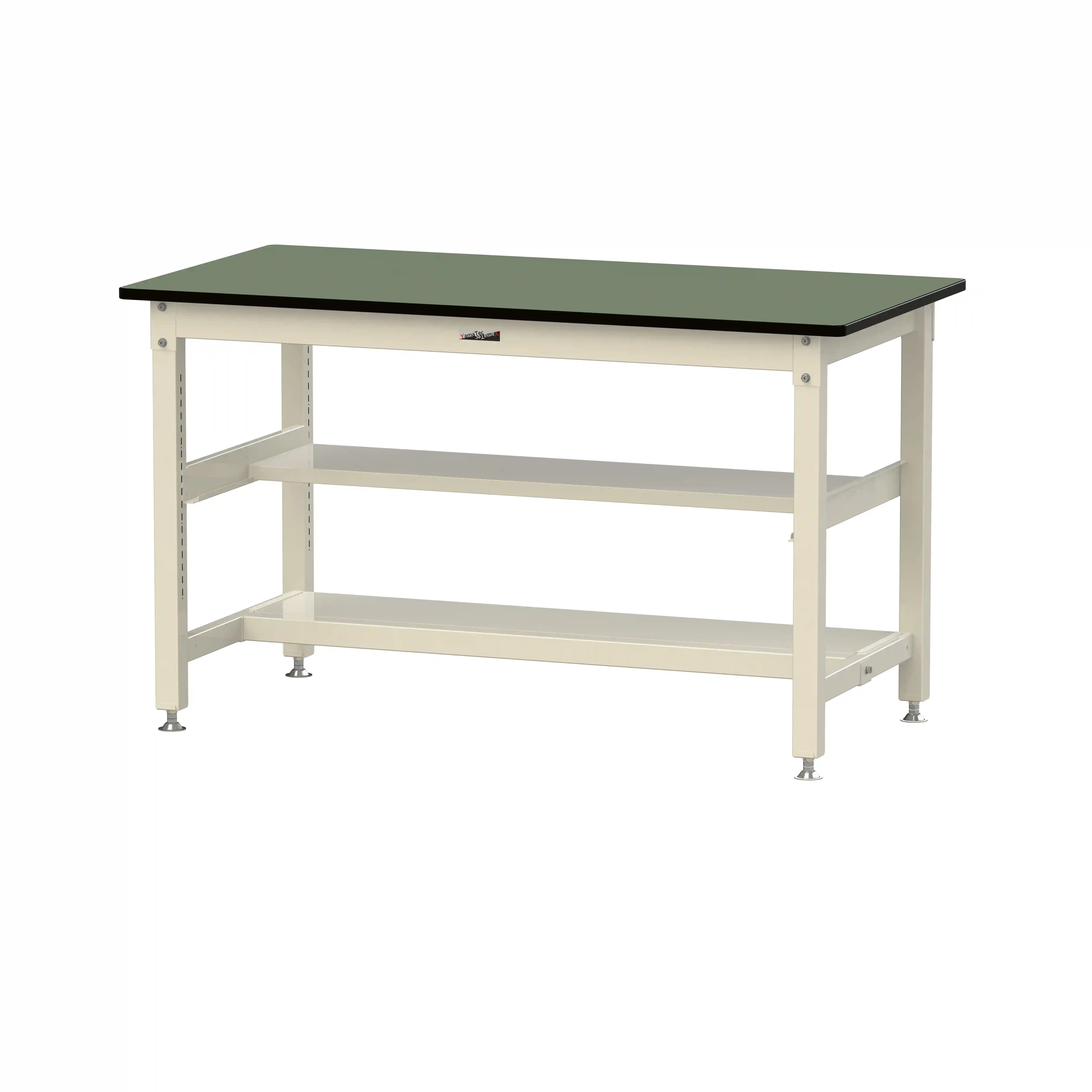 800シリーズ 固定式 中間棚付 H900mm（上下段半面棚板）