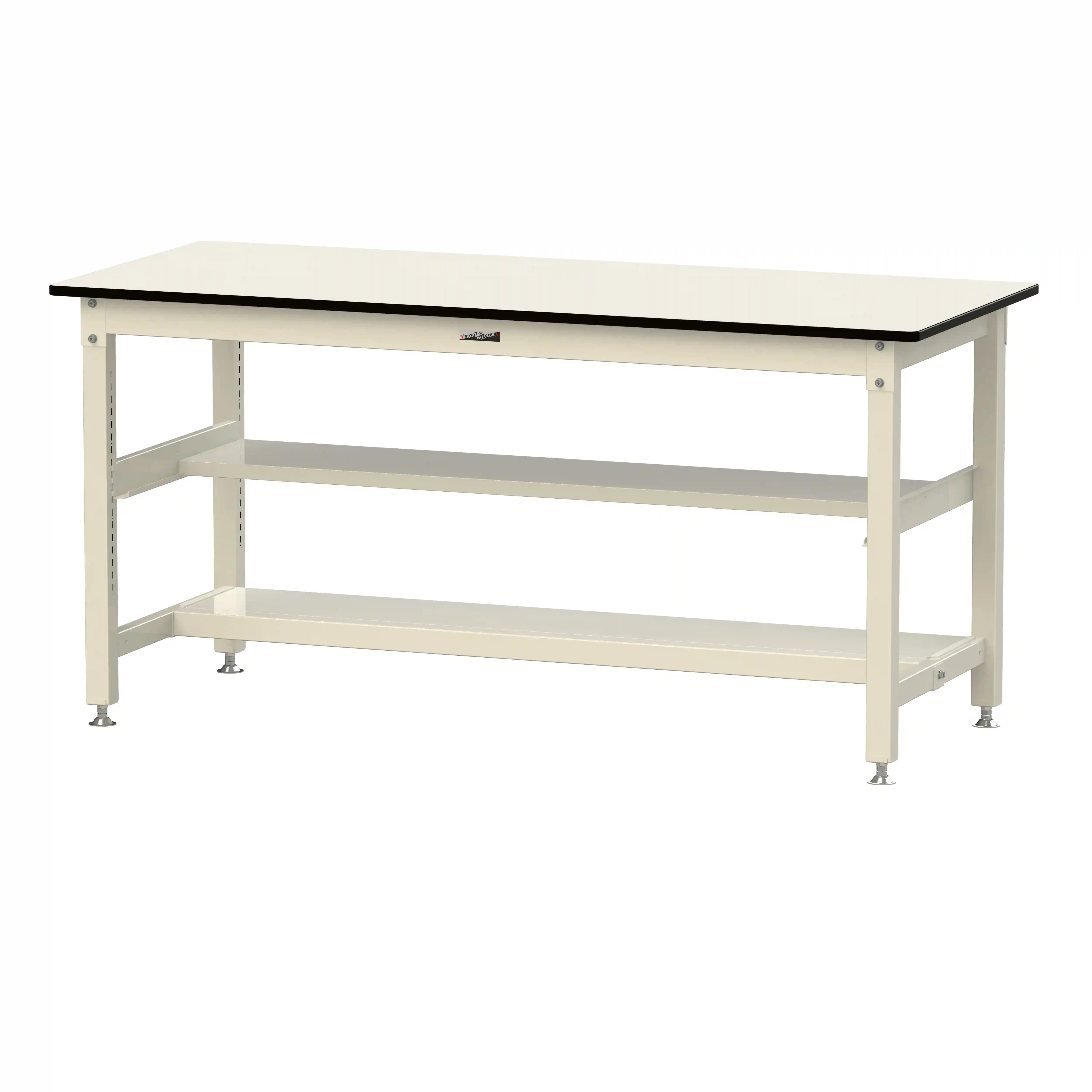 800シリーズ 固定式 中間棚付 H900mm（上下段半面棚板）