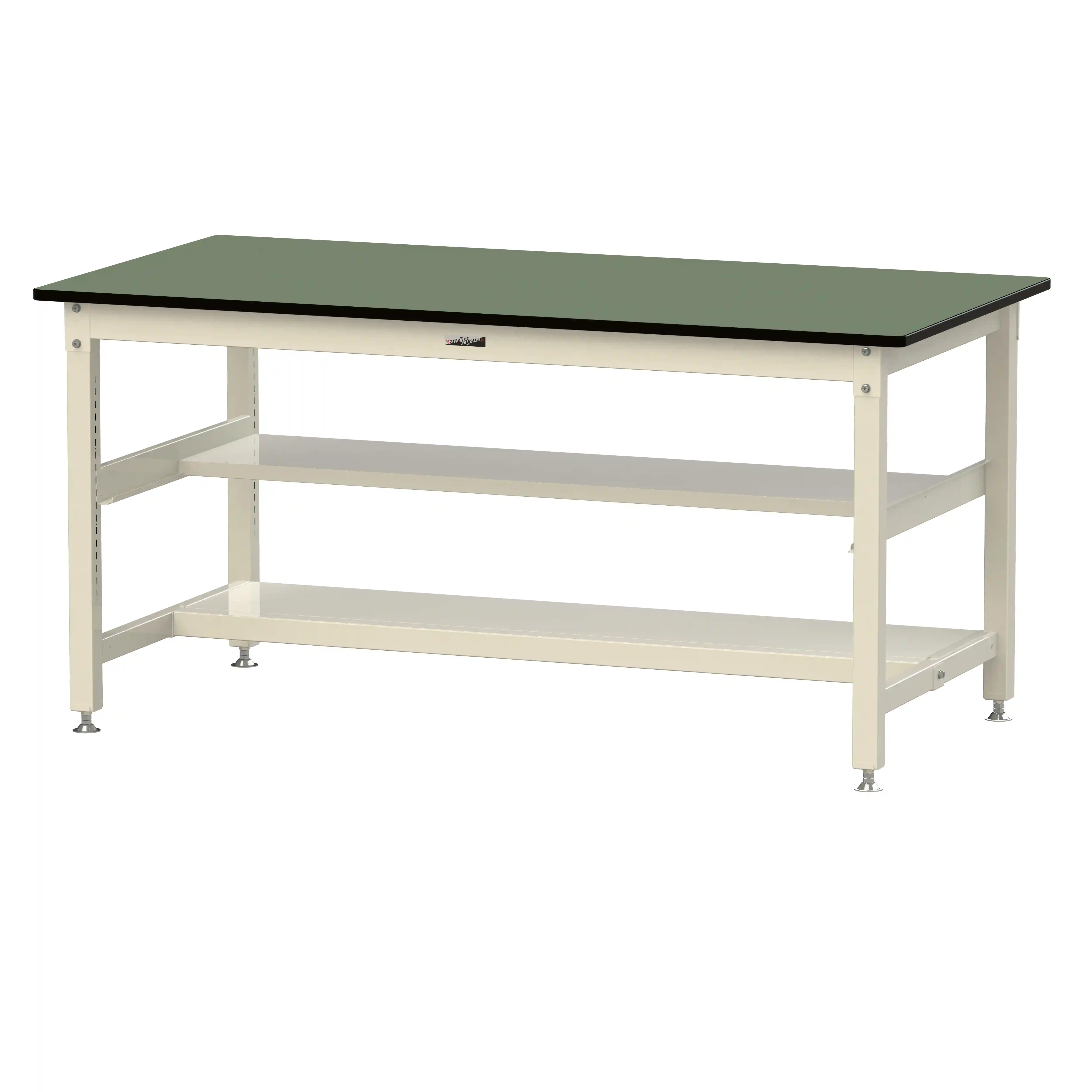 800シリーズ 固定式 中間棚付 H900mm（上下段半面棚板）