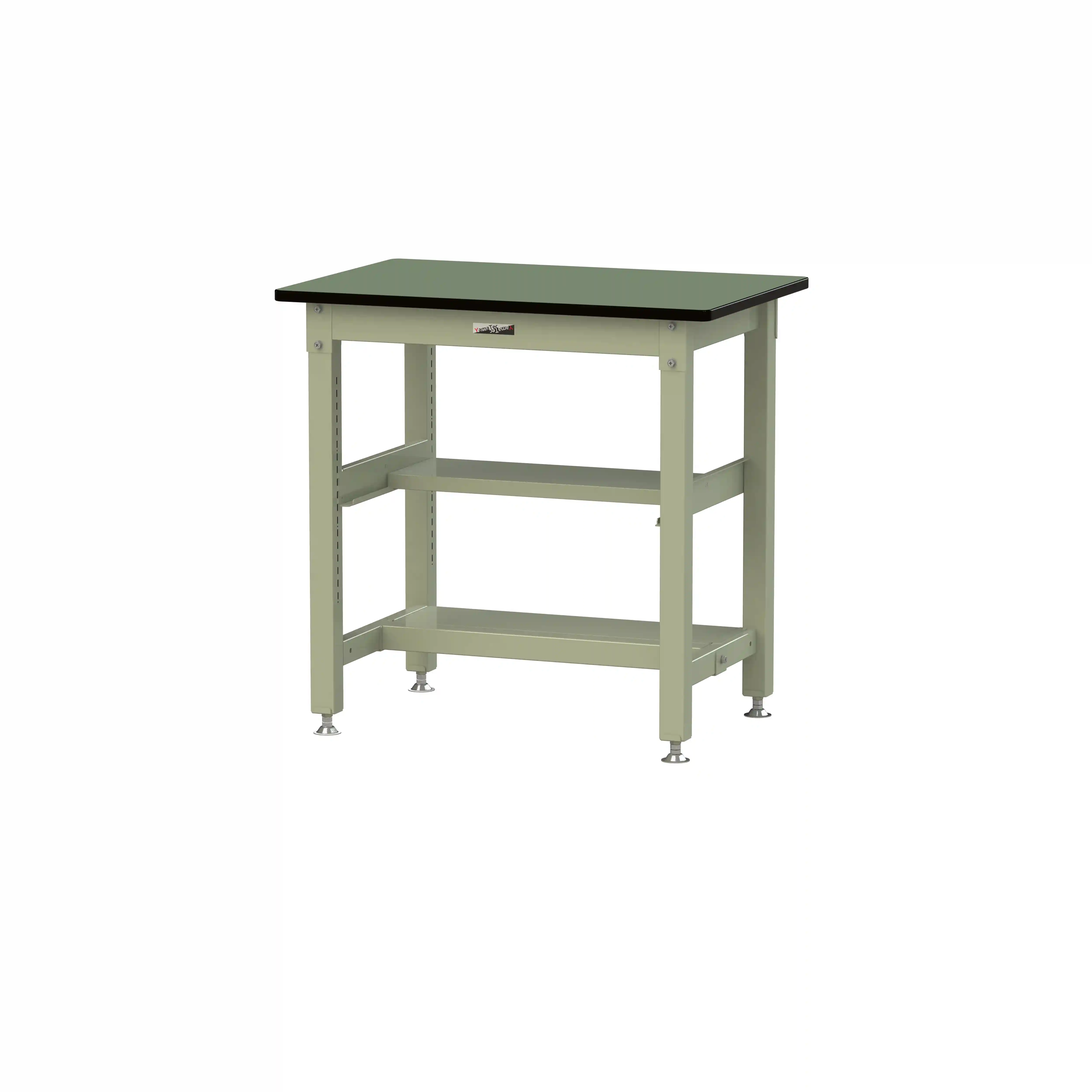 800シリーズ 固定式 中間棚付 H900mm(上下段半面棚板)