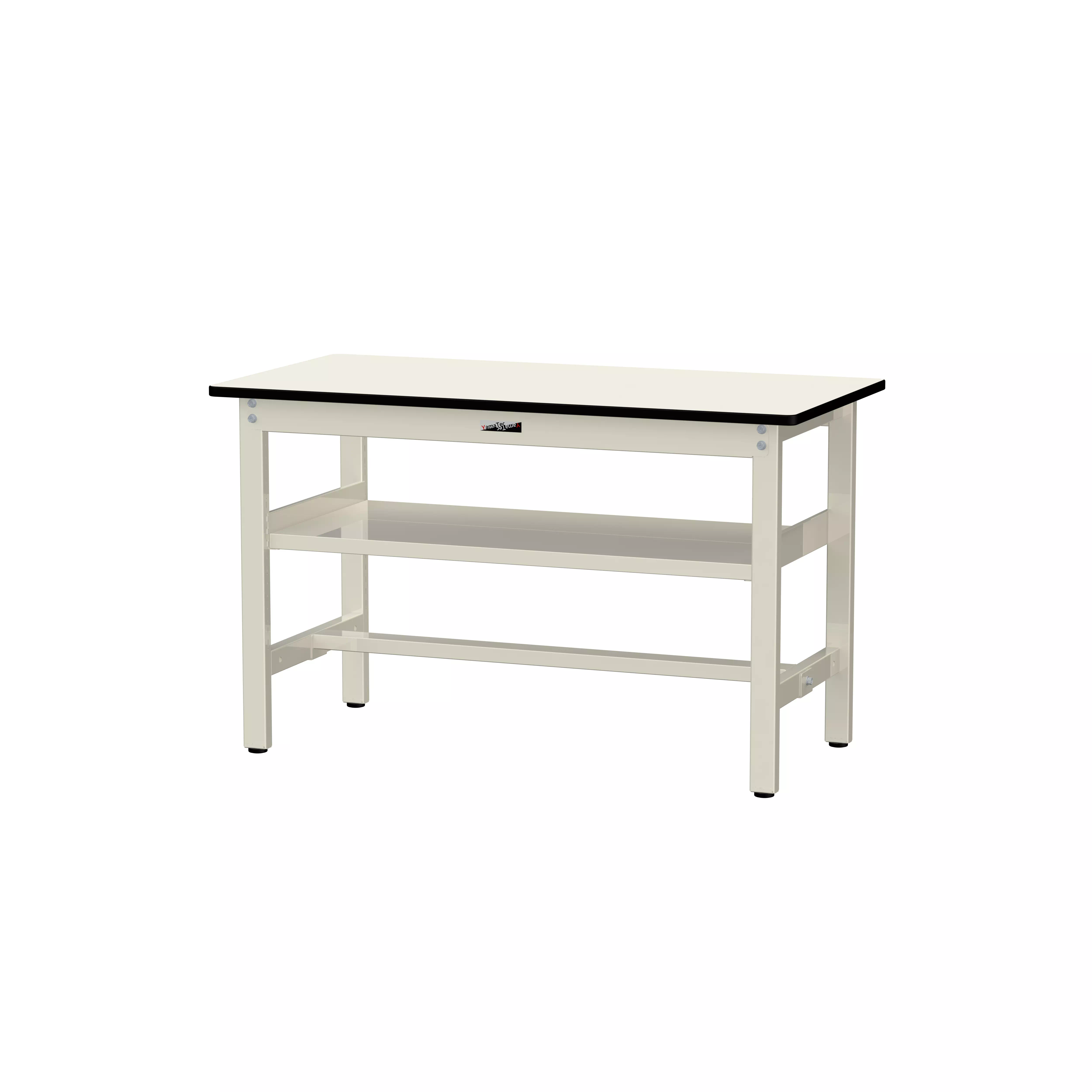 300シリーズ 固定式 中間棚付 H740mm（上段全面棚板）