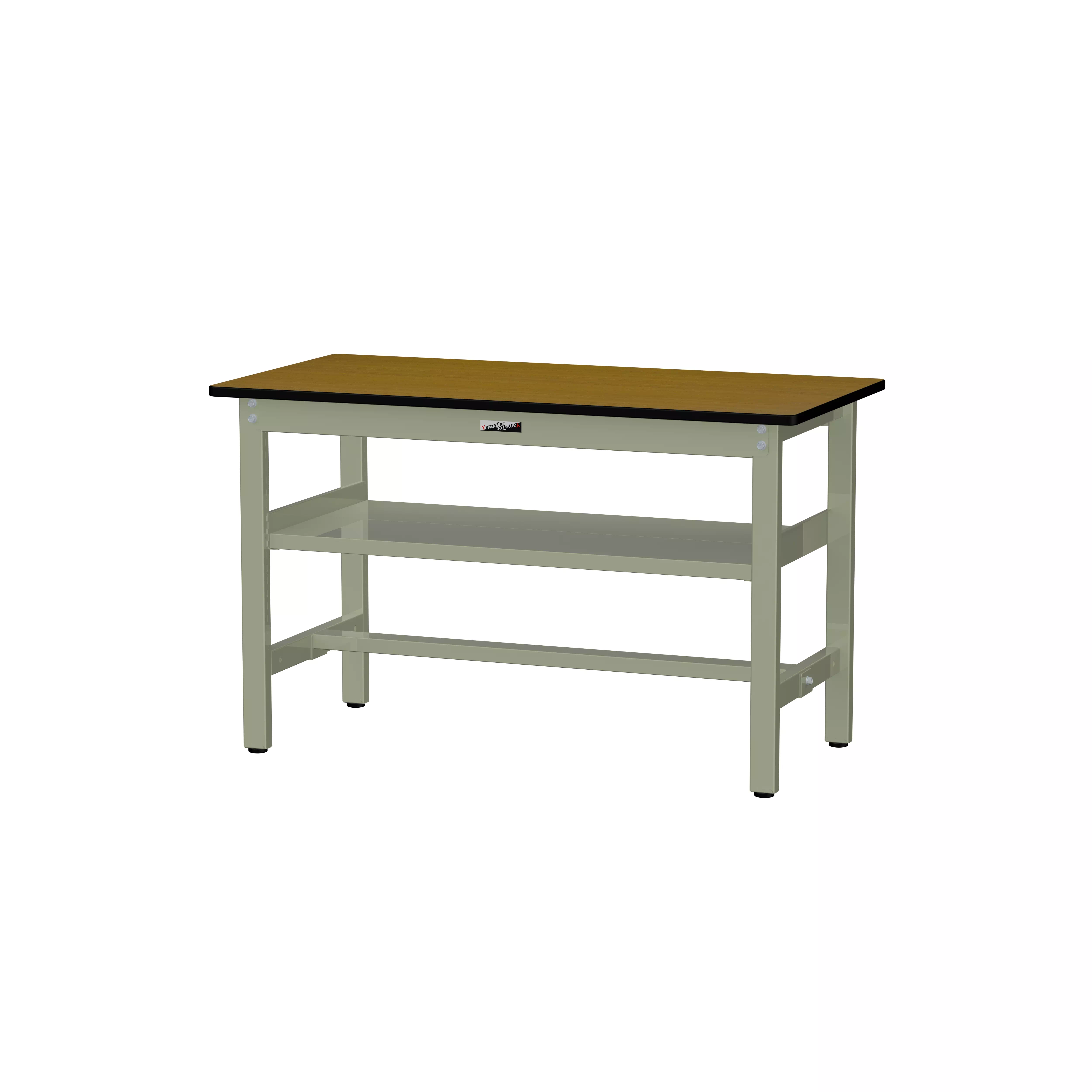 300シリーズ 固定式 中間棚付 H740mm(上段全面棚板)