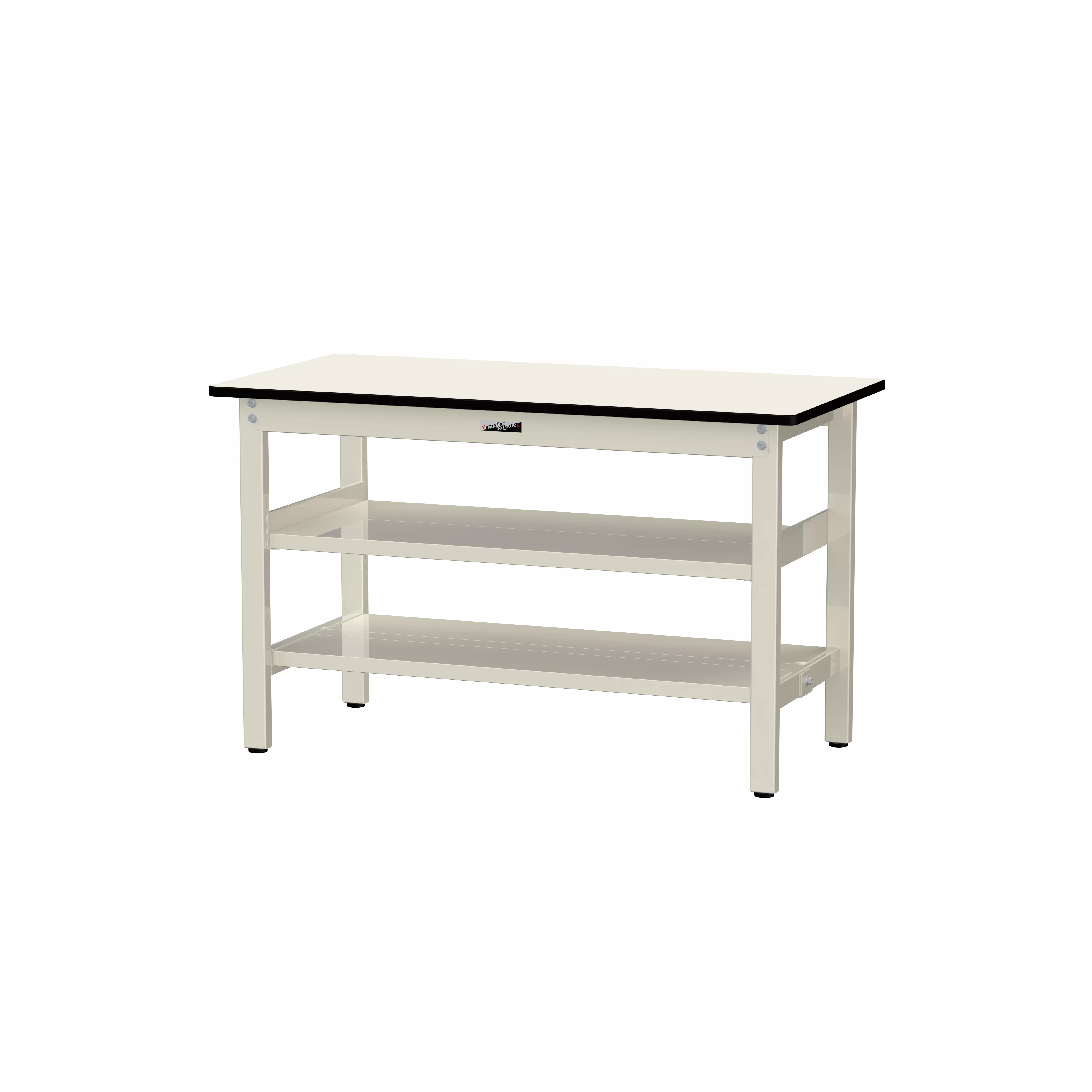 300シリーズ 固定式 中間棚付 H740mm（上下段全面棚板）