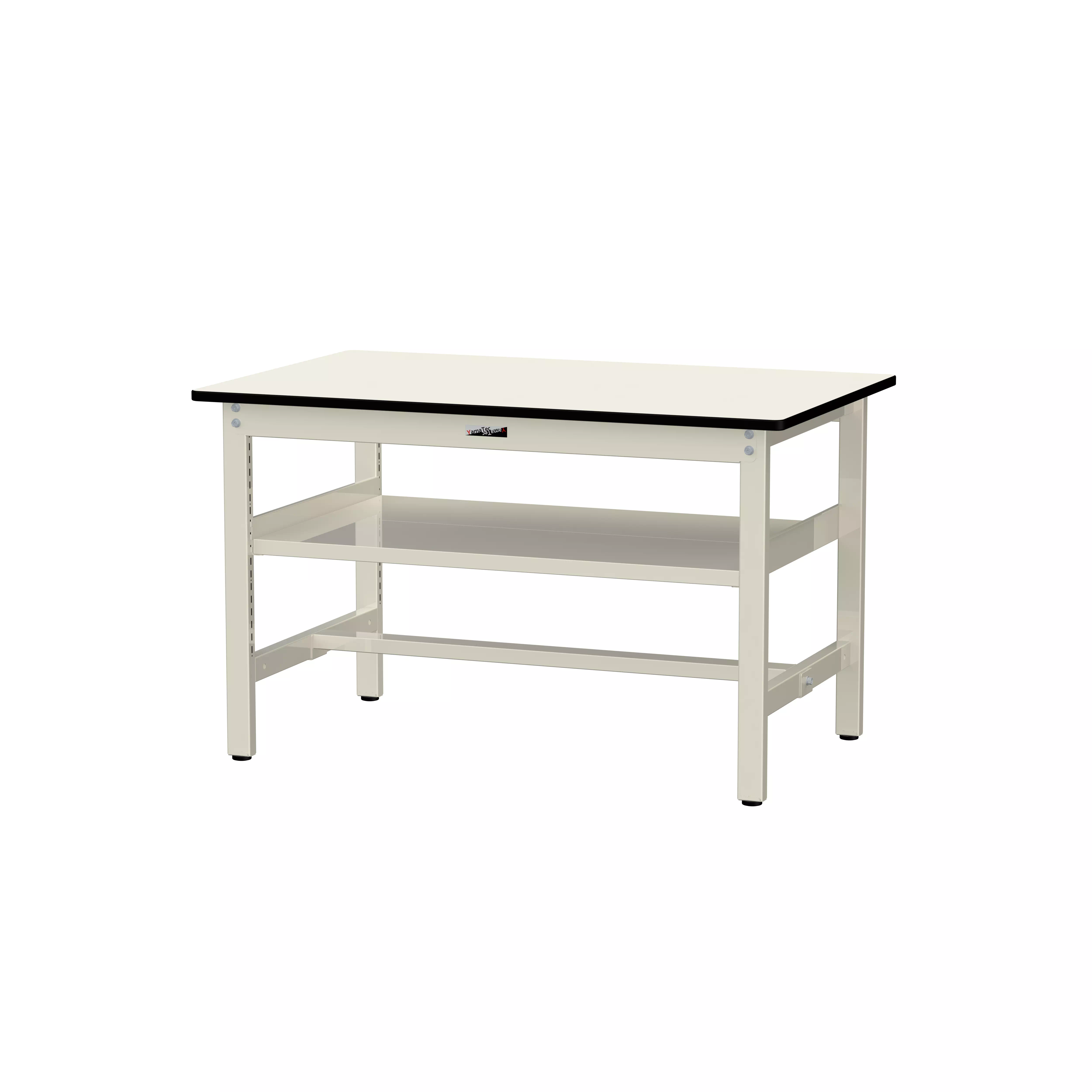 300シリーズ 固定式 中間棚付 H740mm（上段全面棚板）