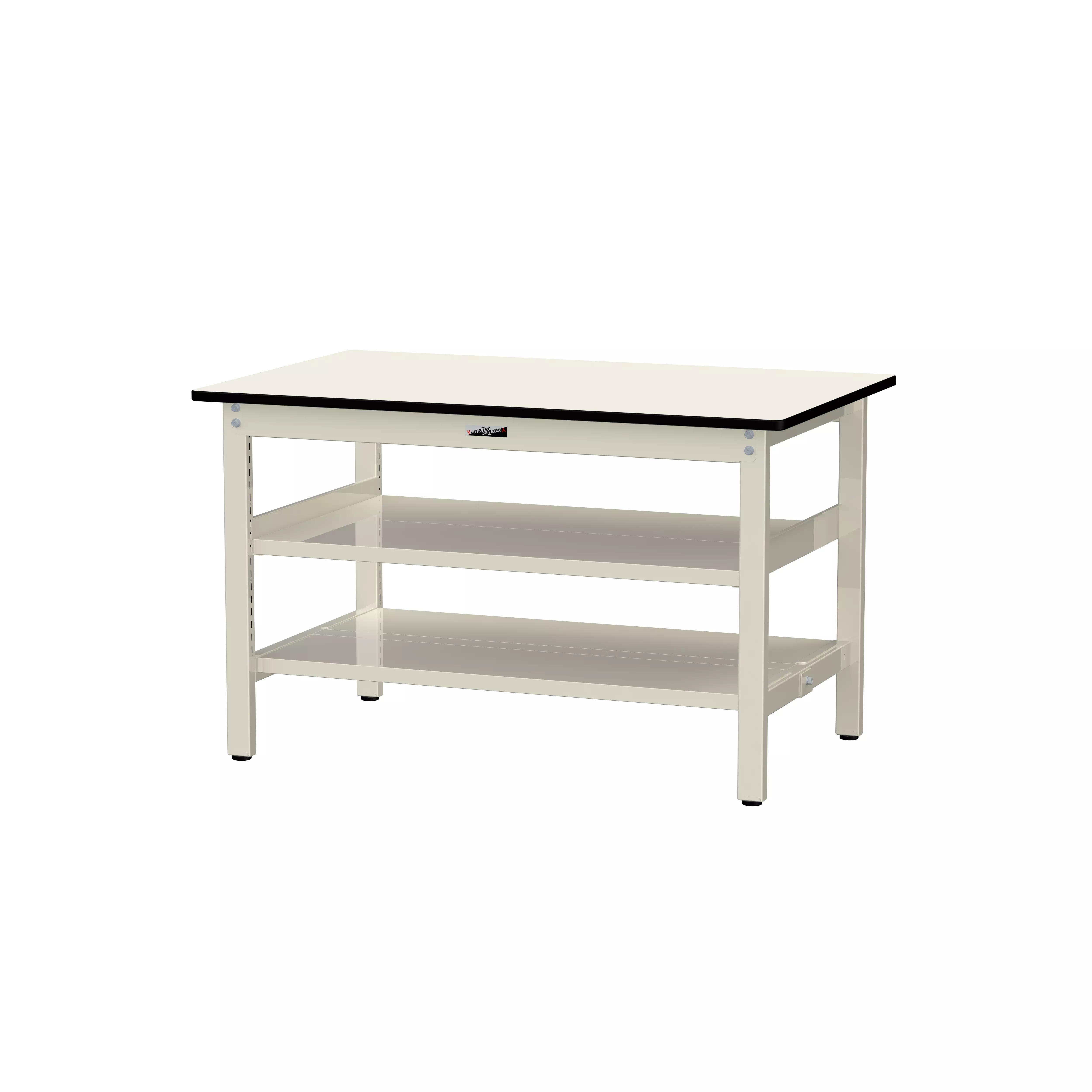 300シリーズ 固定式 中間棚付 H740mm(上下段全面棚板)