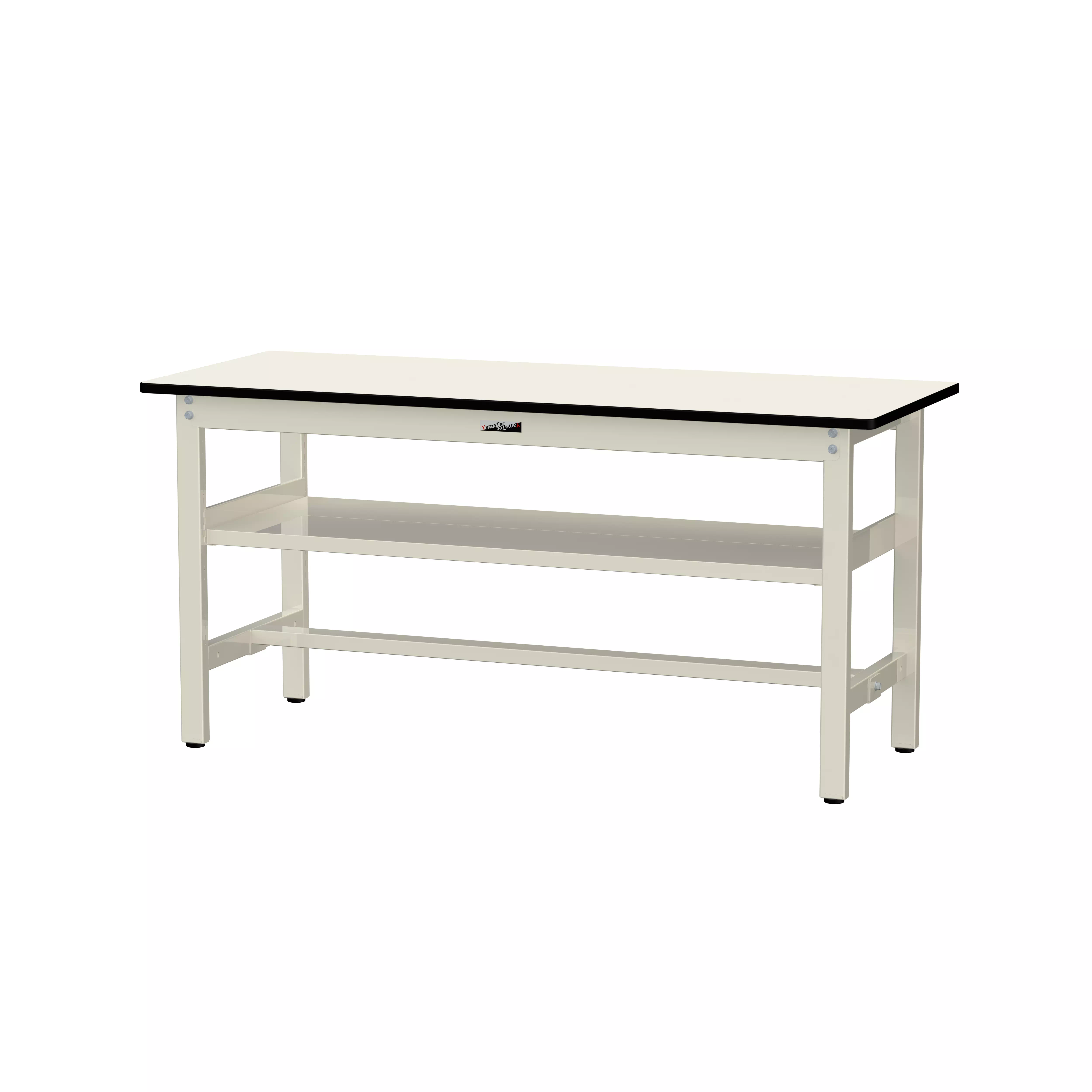 300シリーズ 固定式 中間棚付 H740mm(上段全面棚板)