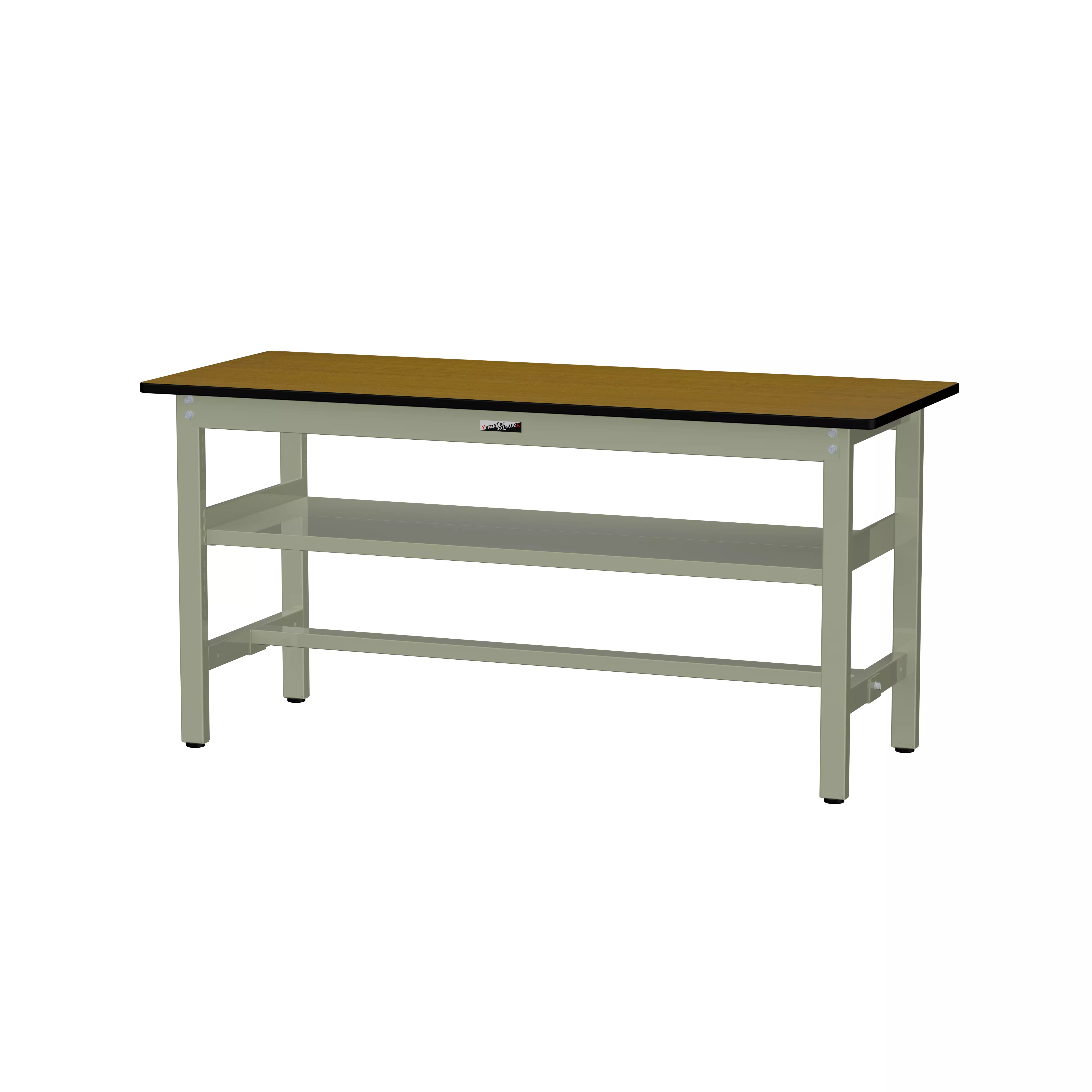 300シリーズ 固定式 中間棚付 H740mm(上段全面棚板)