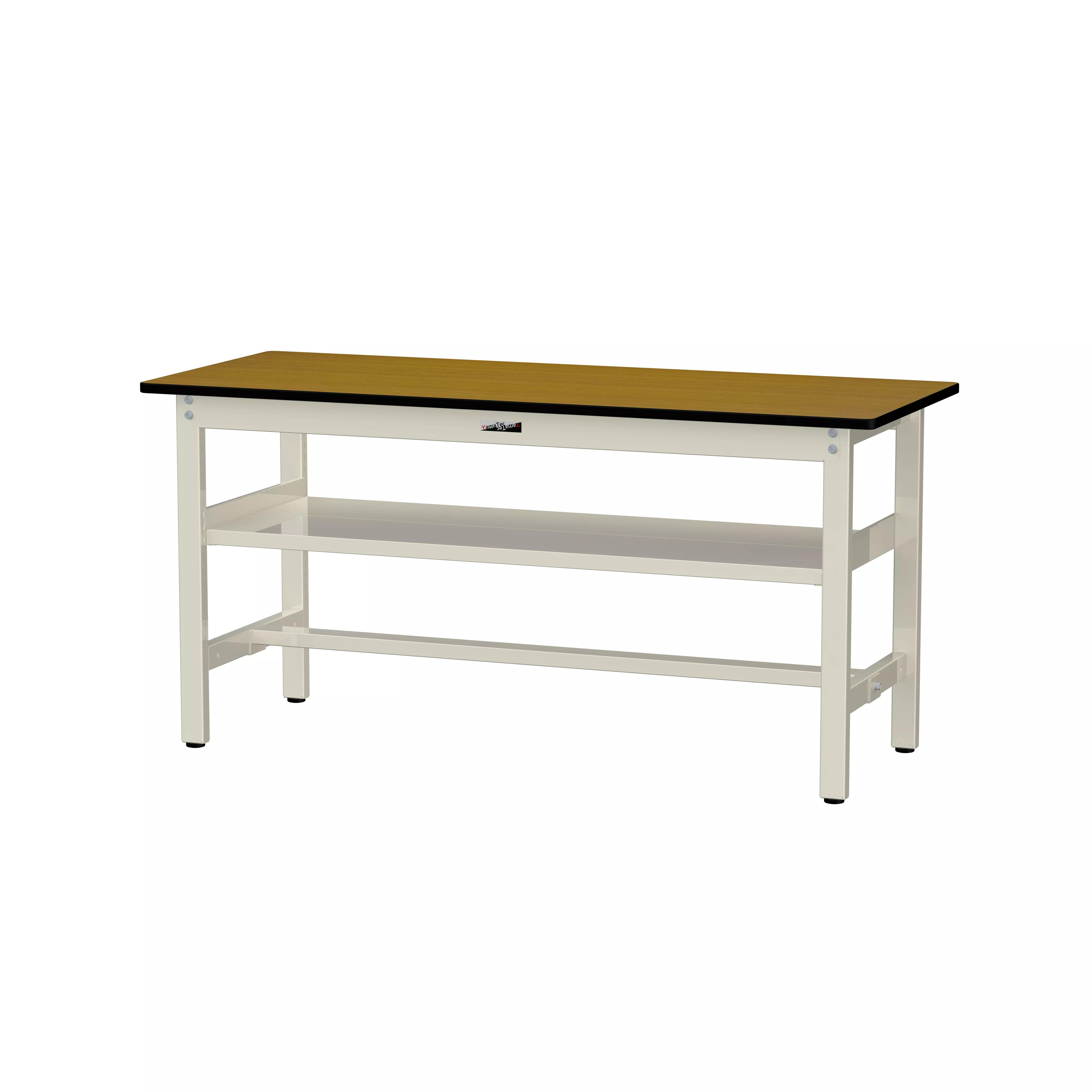 300シリーズ 固定式 中間棚付 H740mm（上段全面棚板）