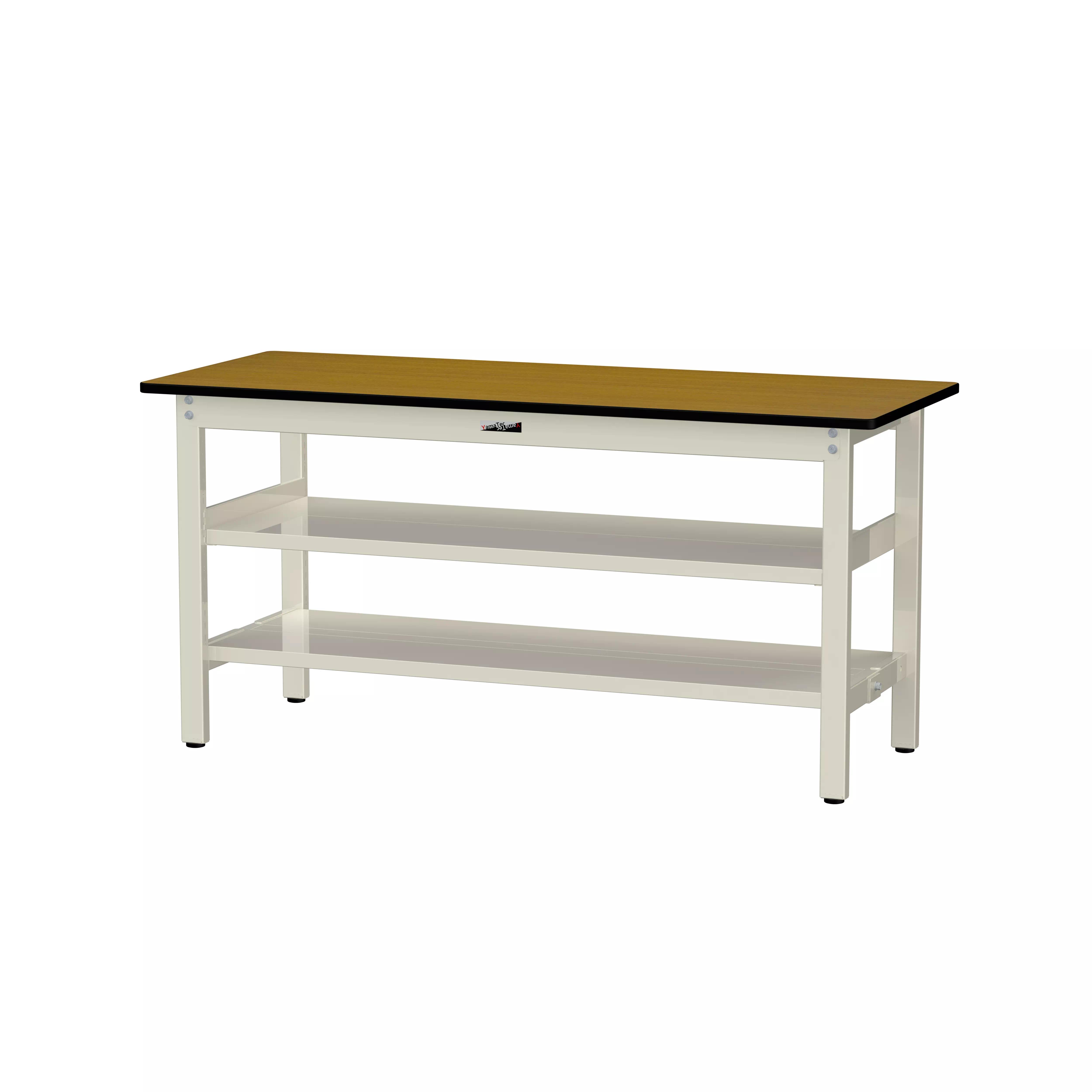 300シリーズ 固定式 中間棚付 H740mm（上下段全面棚板）