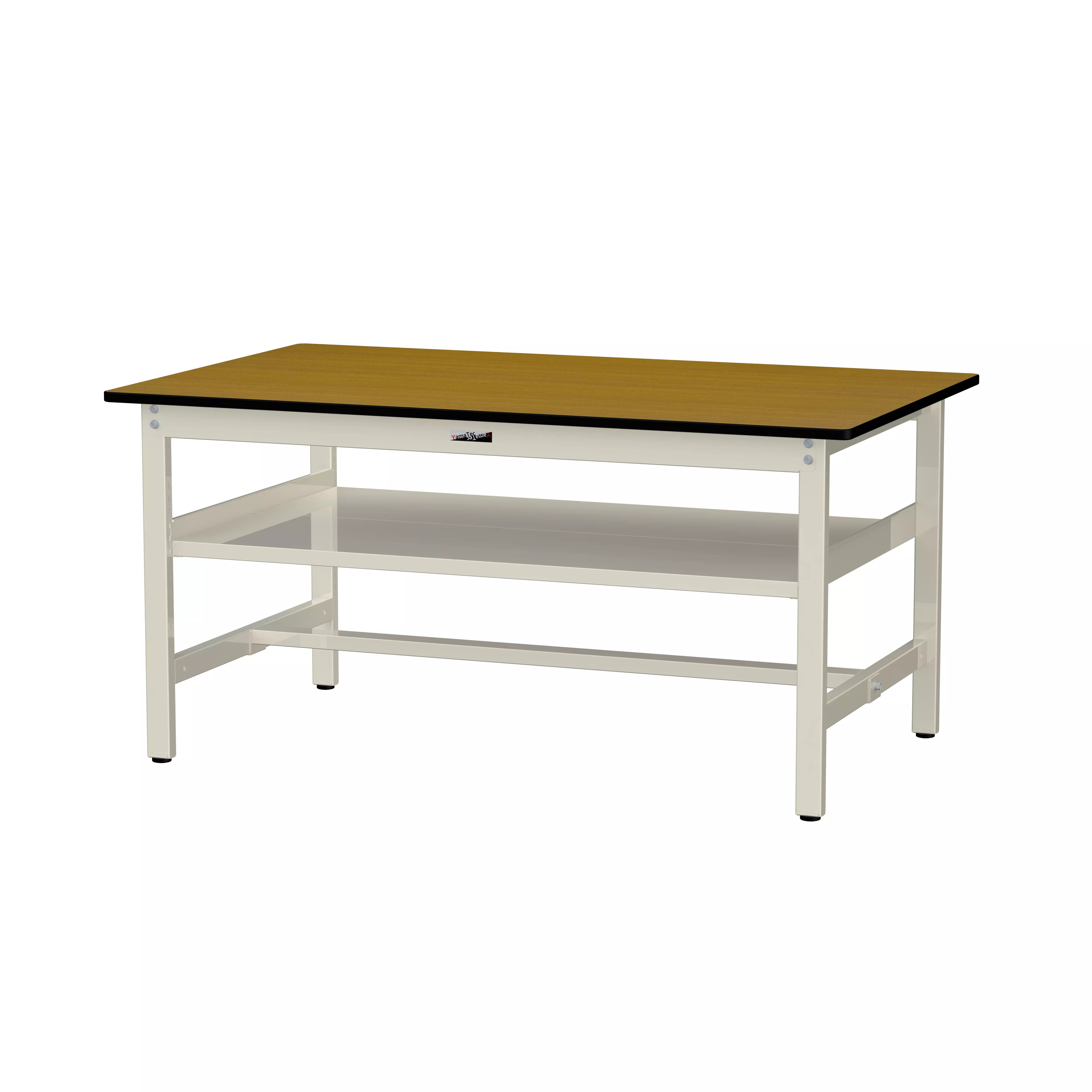 300シリーズ 固定式 中間棚付 H740mm（上段全面棚板）