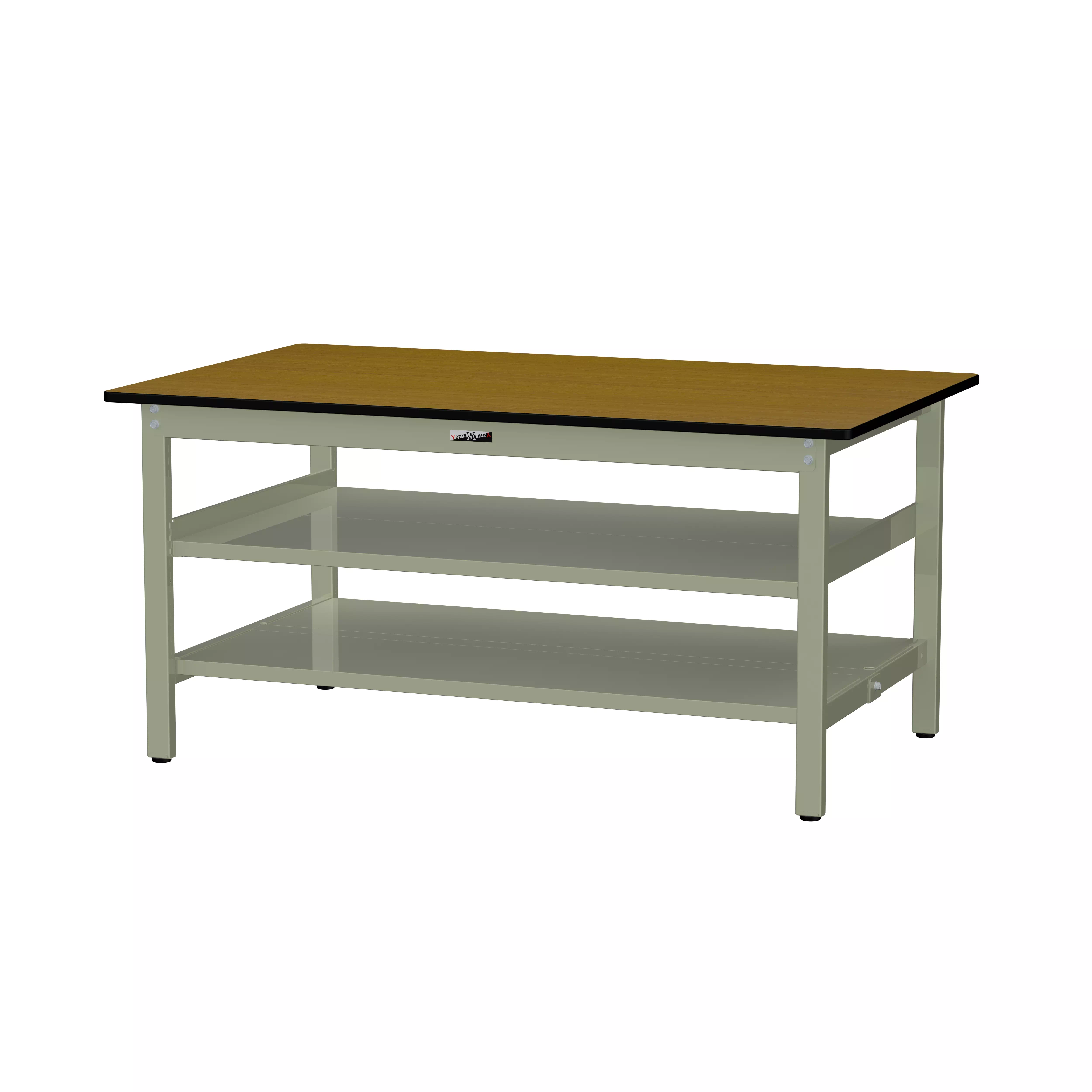 300シリーズ 固定式 中間棚付 H740mm(上下段全面棚板)