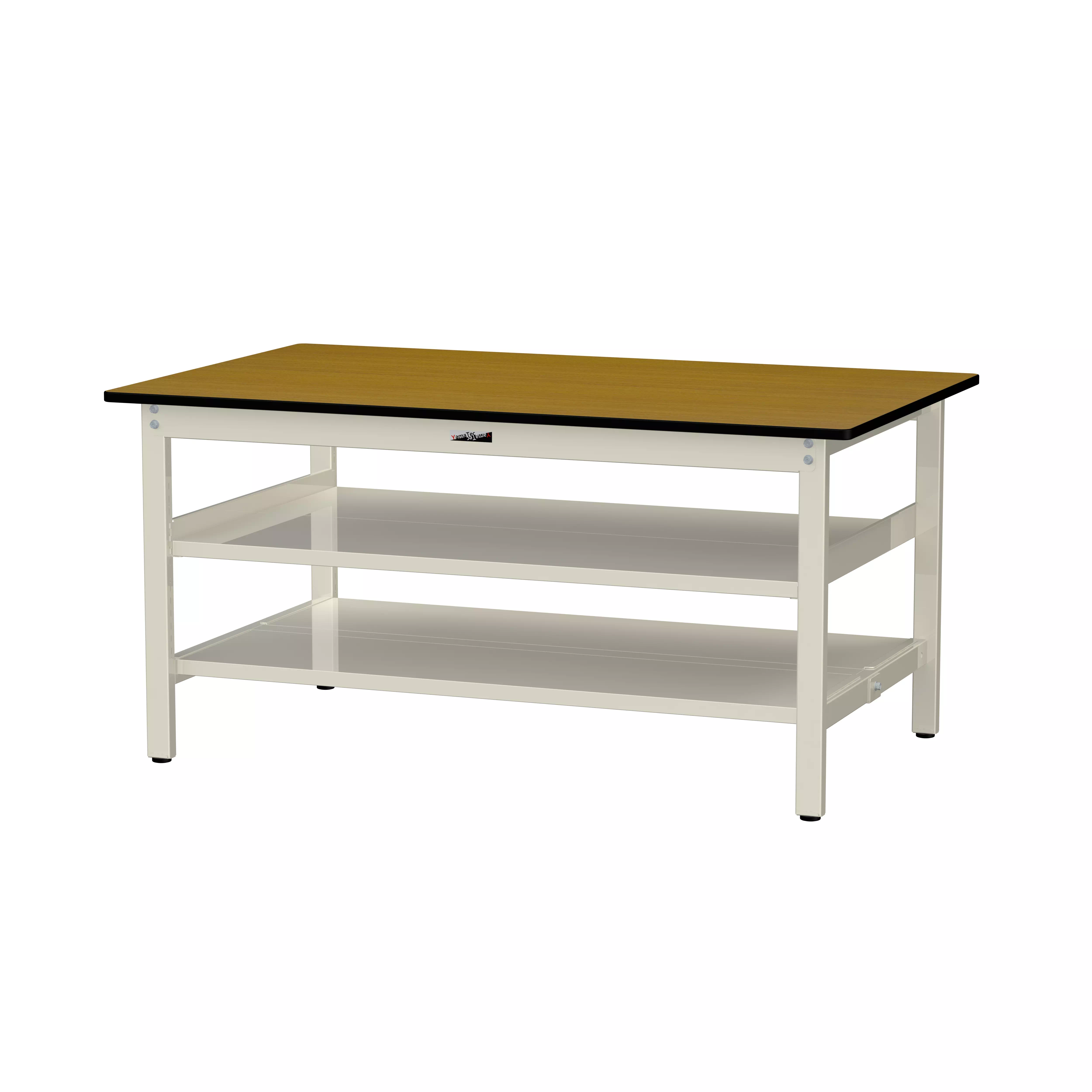 300シリーズ 固定式 中間棚付 H740mm(上下段全面棚板)