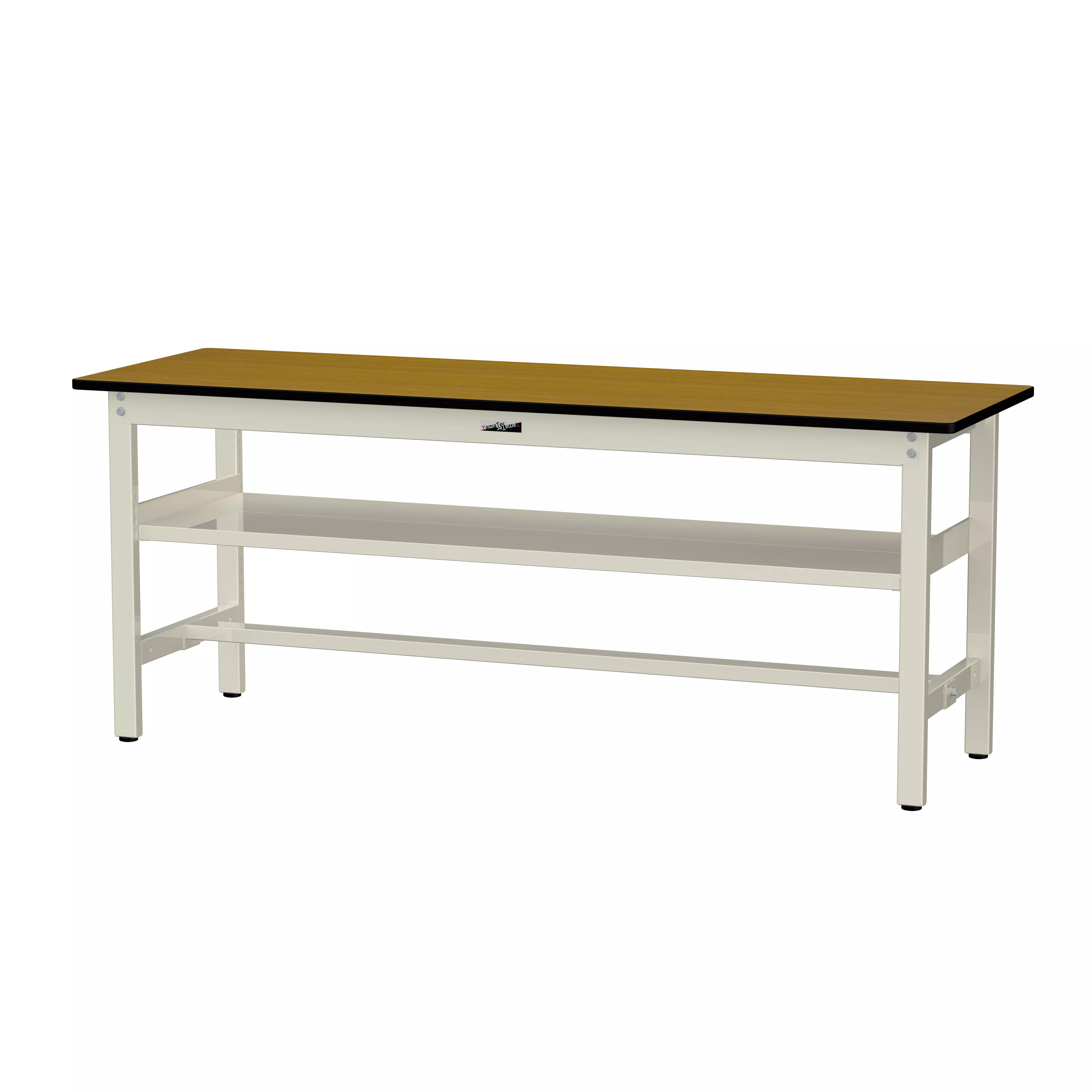 300シリーズ 固定式 中間棚付 H740mm(上段全面棚板)