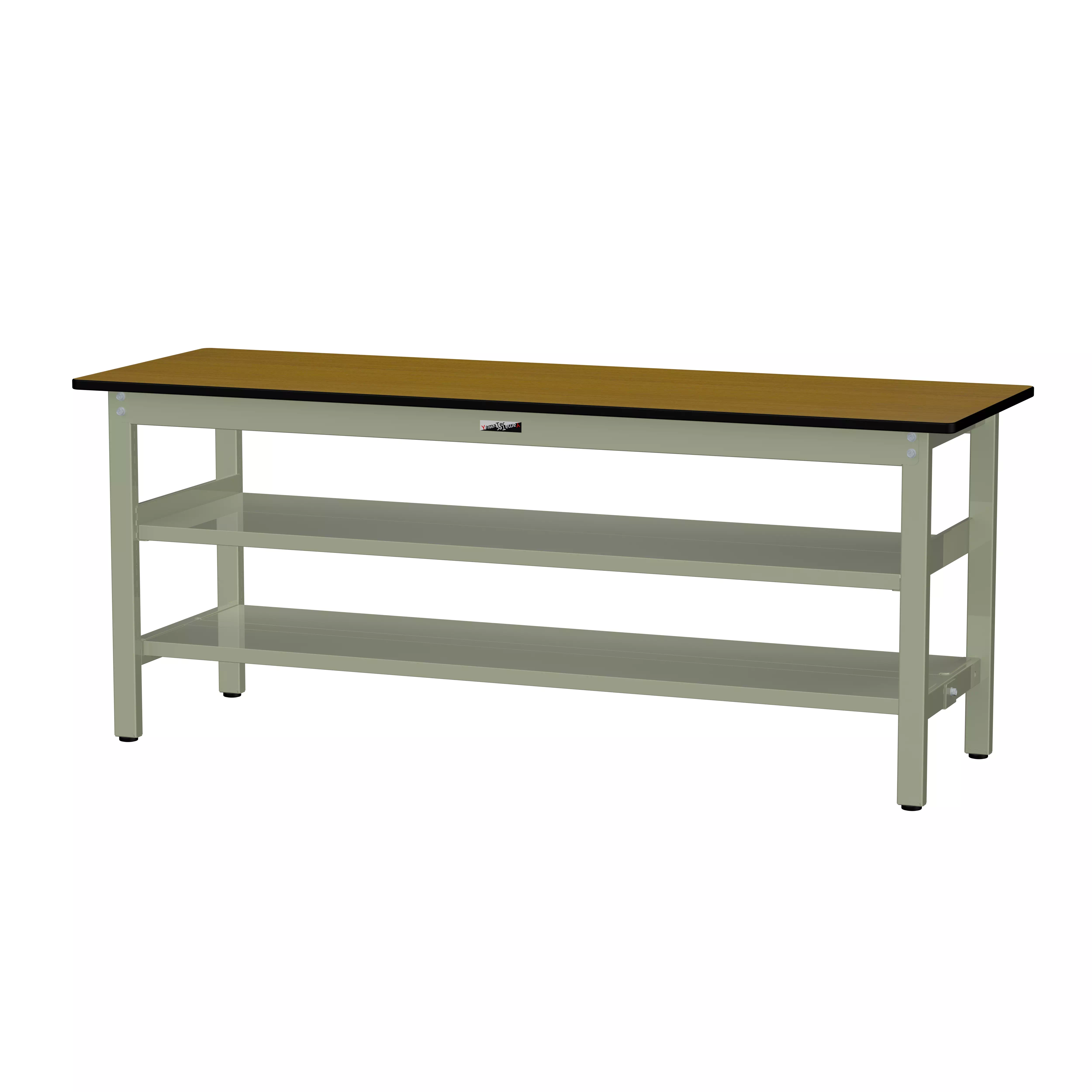 300シリーズ 固定式 中間棚付 H740mm（上下段全面棚板）