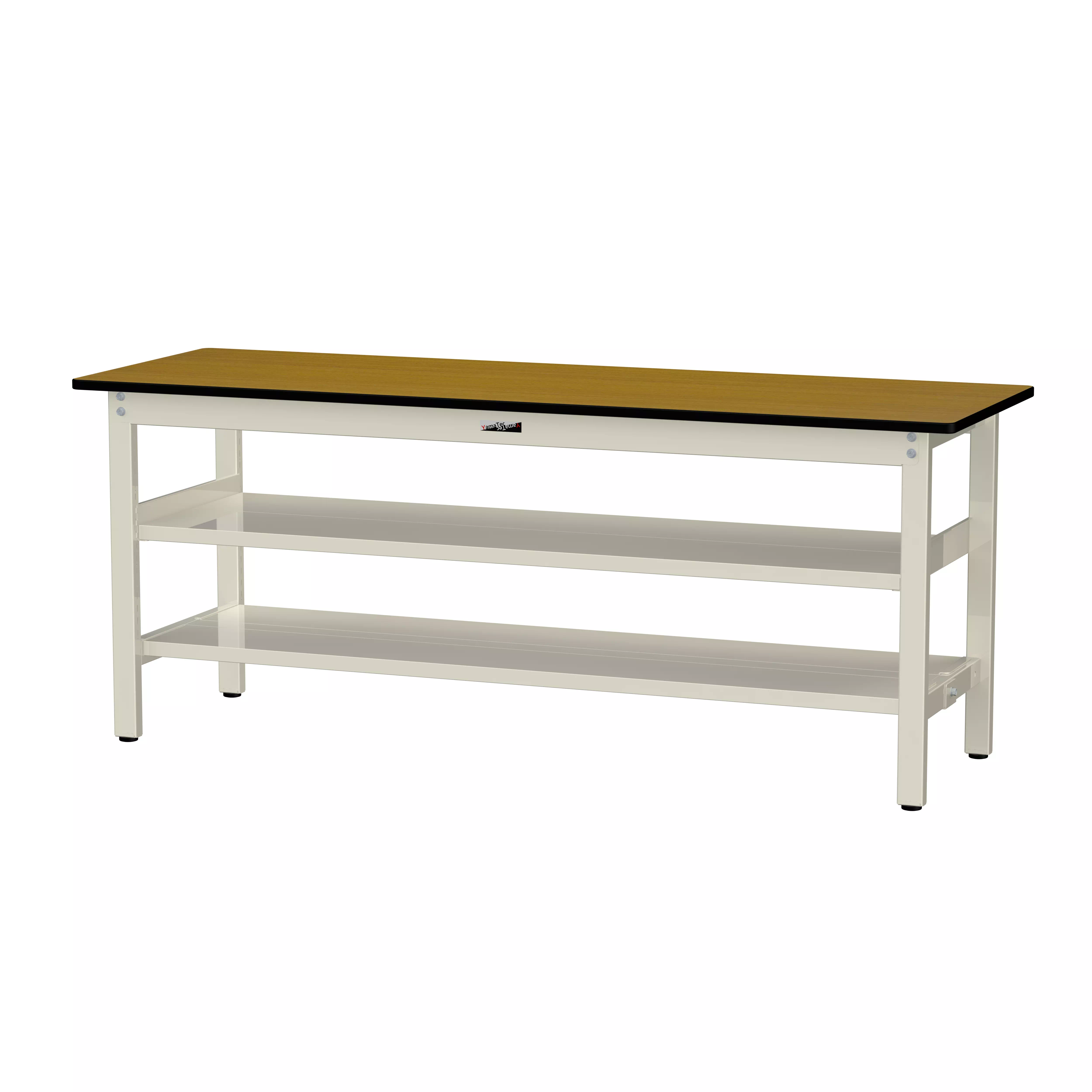 300シリーズ 固定式 中間棚付 H740mm（上下段全面棚板）