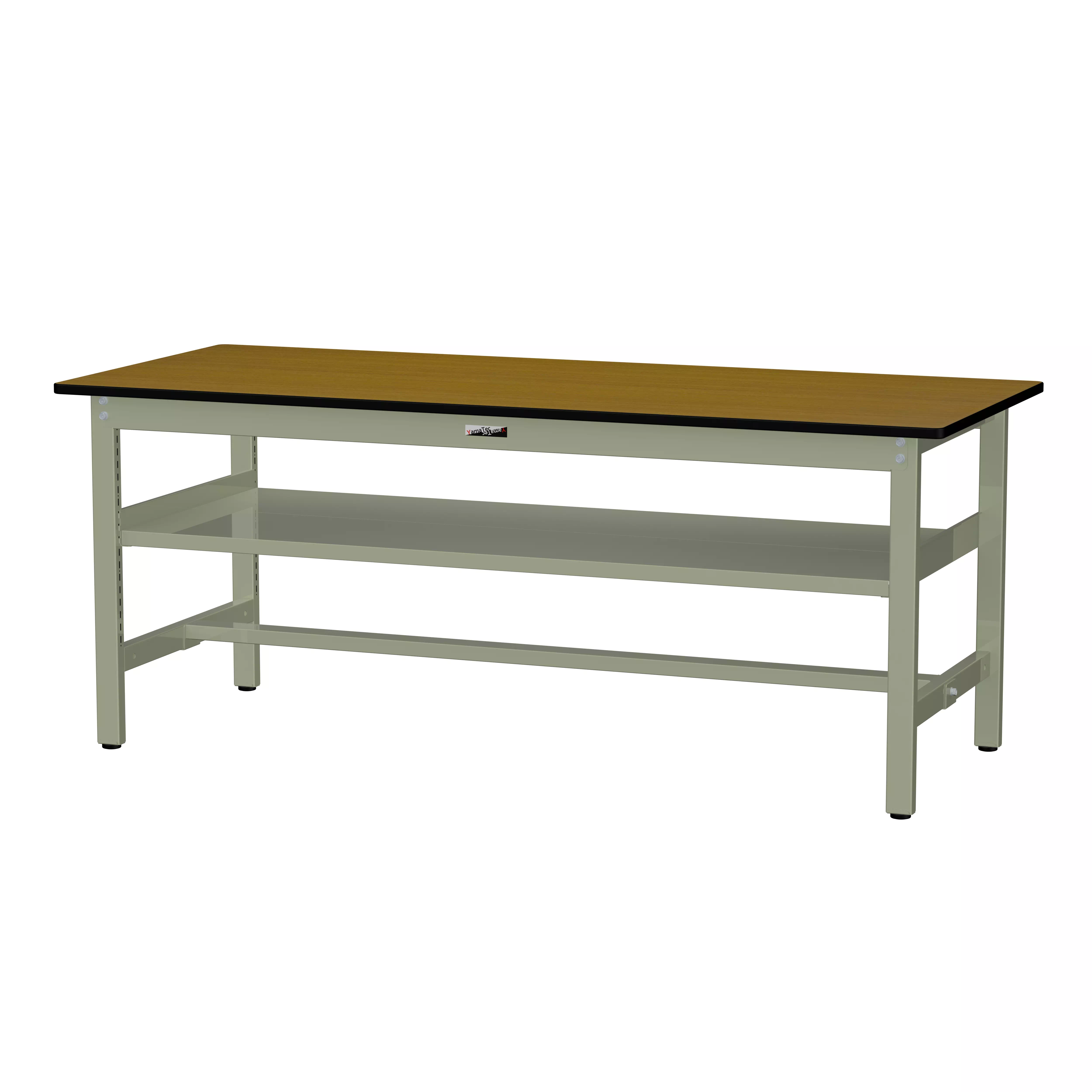 300シリーズ 固定式 中間棚付 H740mm(上段全面棚板)