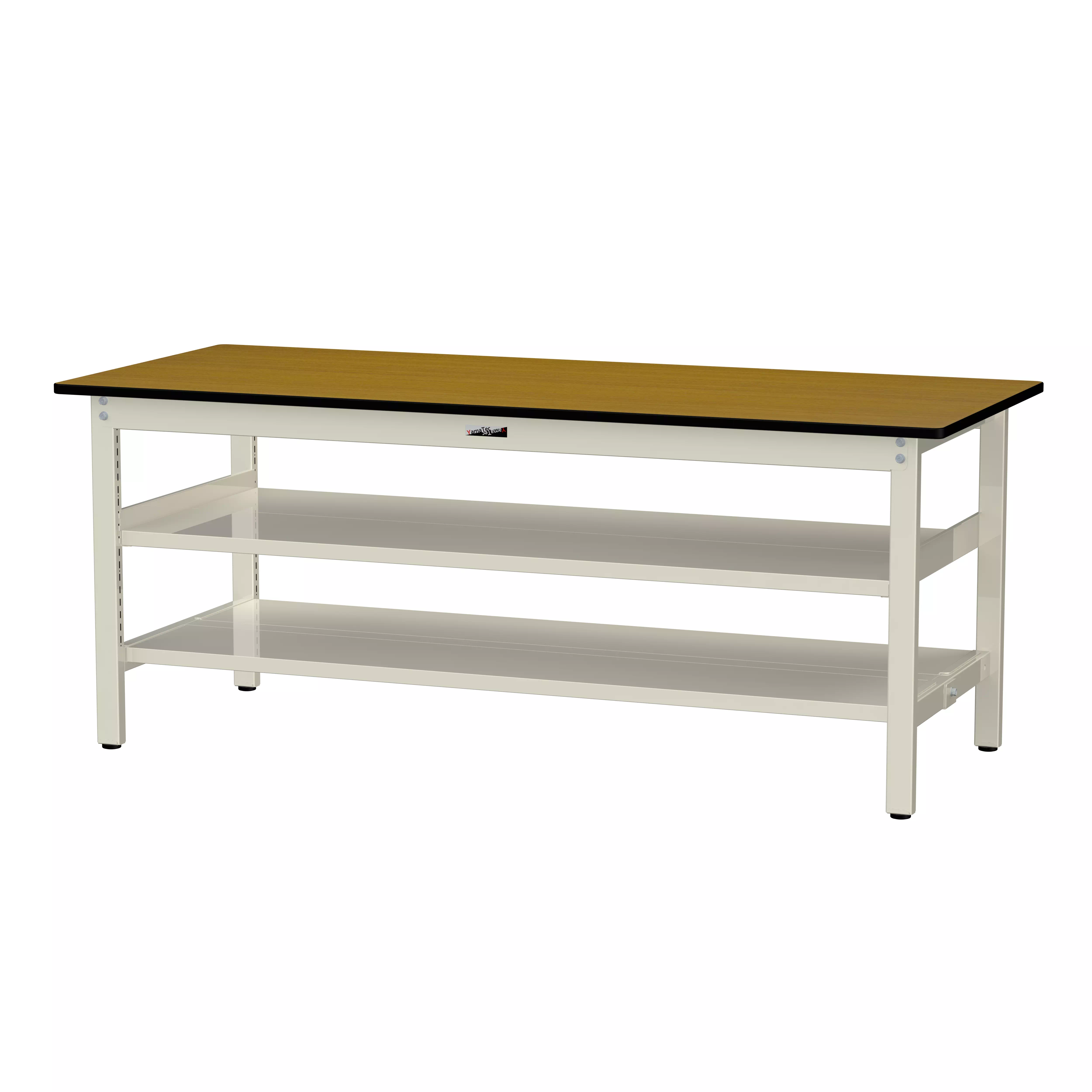 300シリーズ 固定式 中間棚付 H740mm(上下段全面棚板)