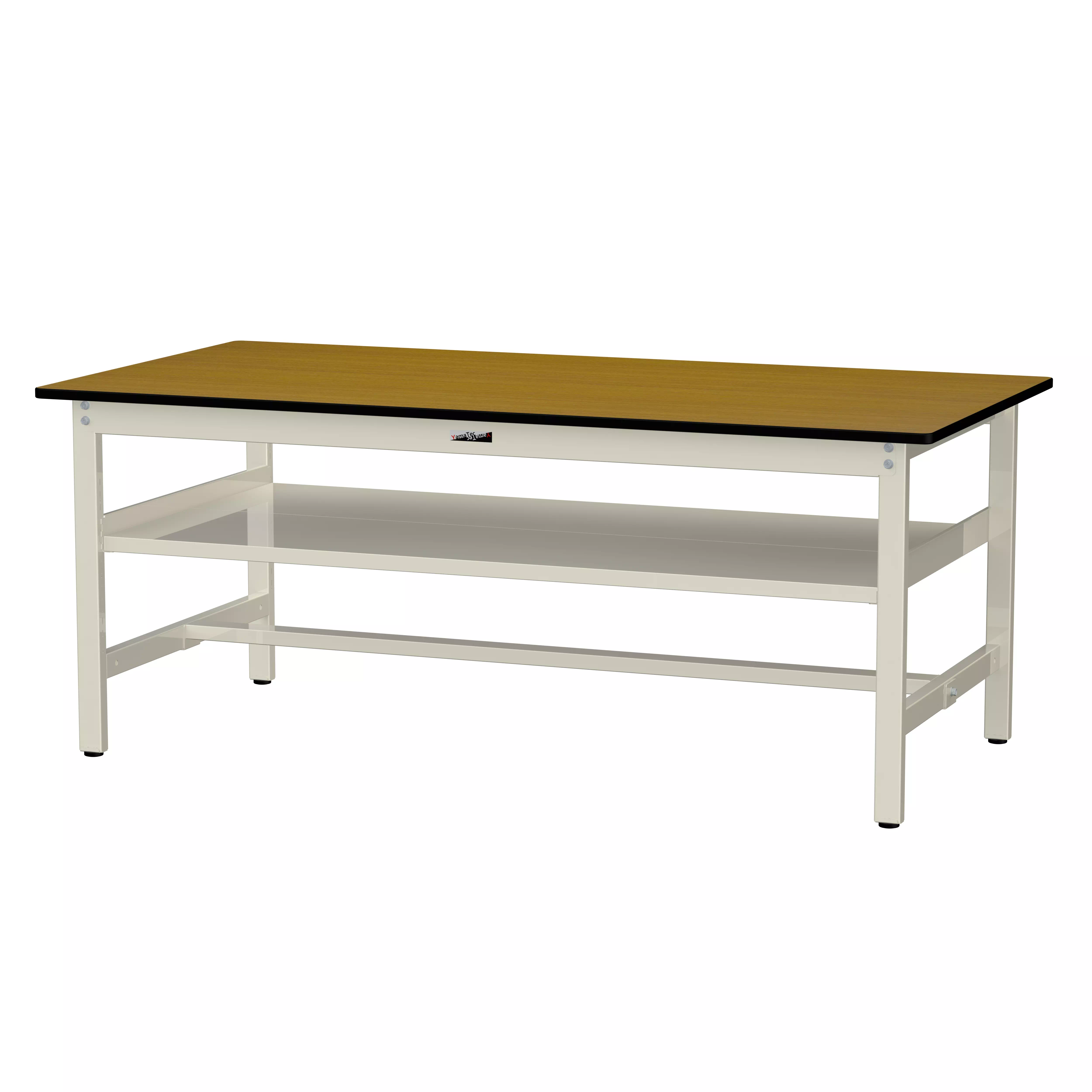 300シリーズ 固定式 中間棚付 H740mm（上段全面棚板）