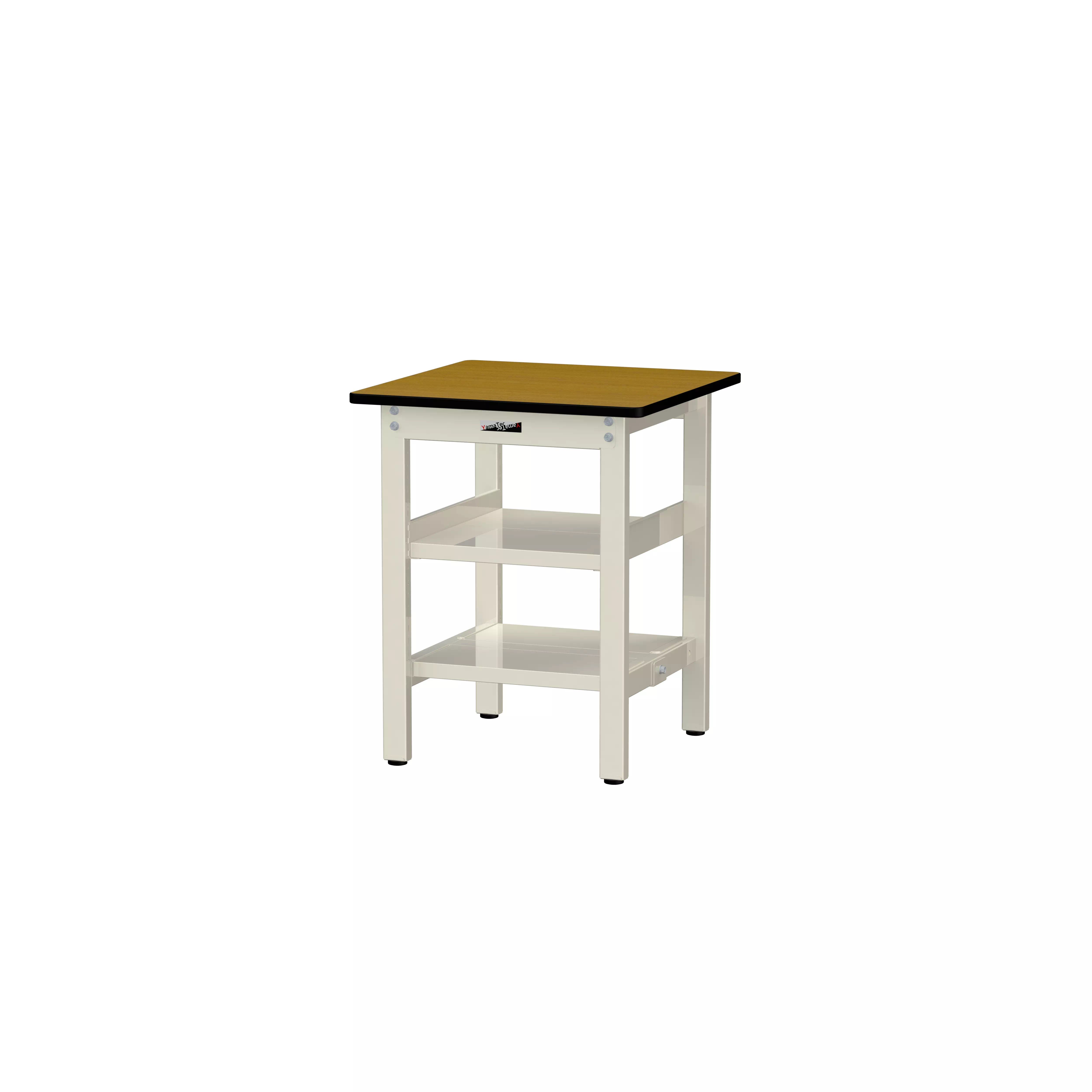 300シリーズ 固定式 中間棚付 H740mm(上下段全面棚板)