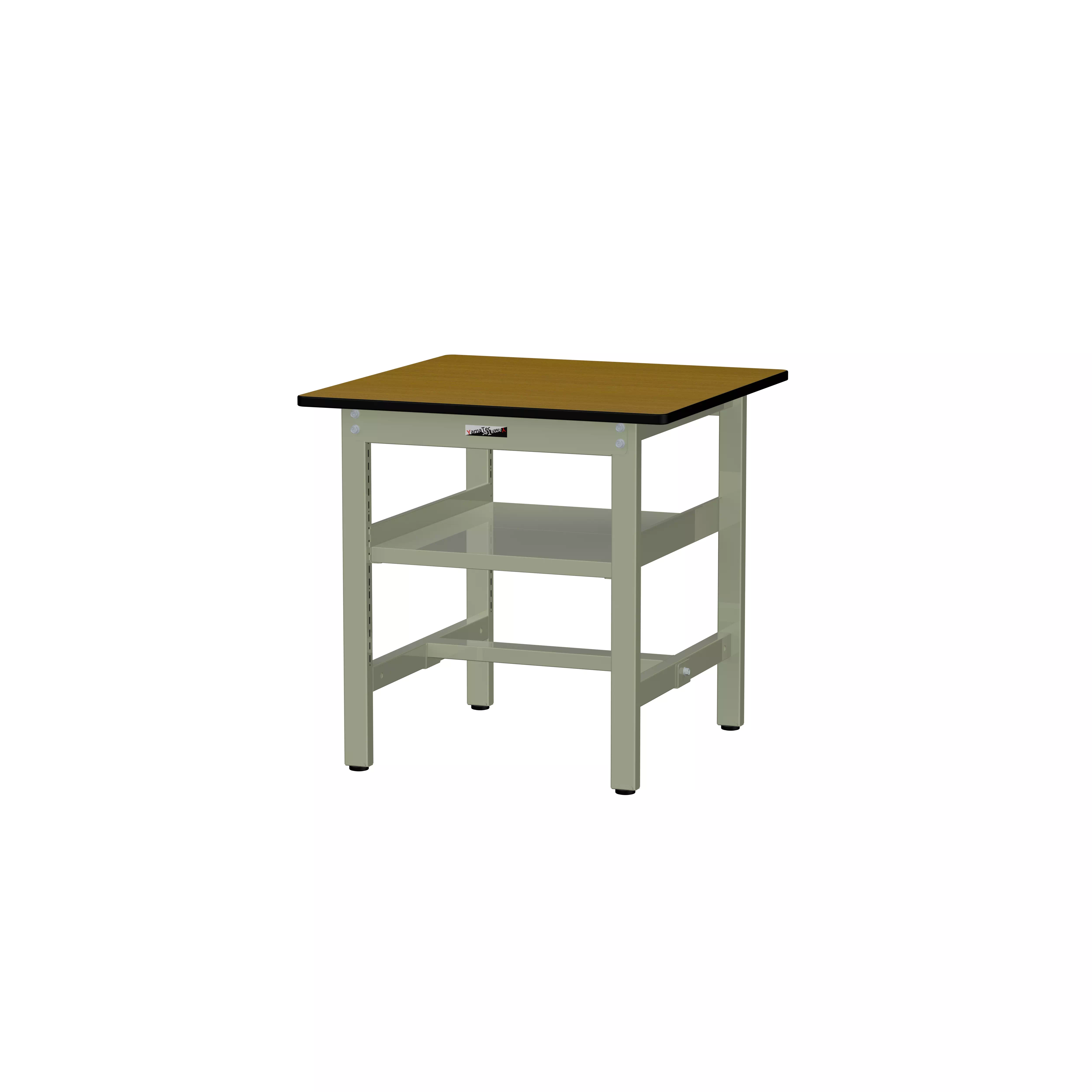 300シリーズ 固定式 中間棚付 H740mm（上段全面棚板）