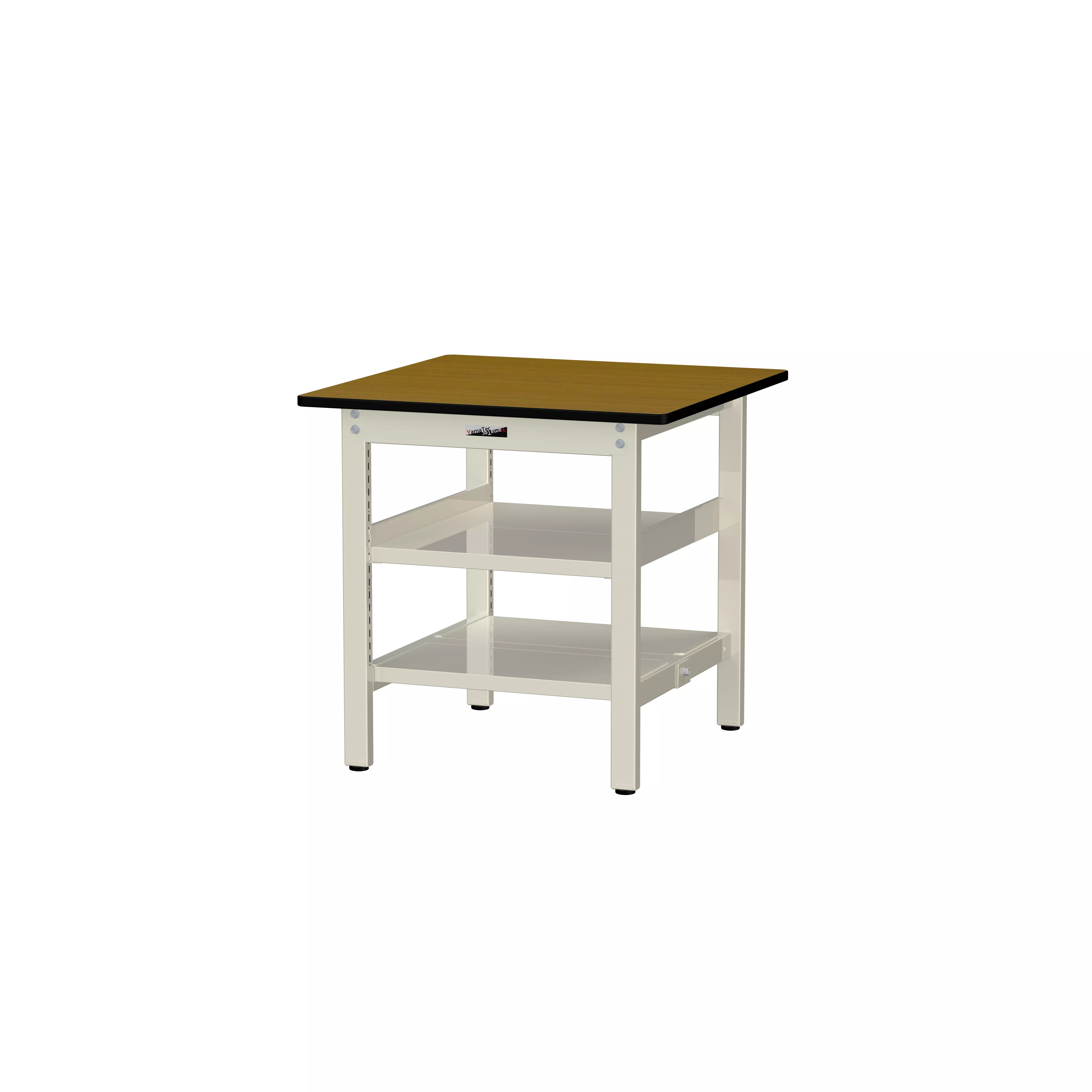 300シリーズ 固定式 中間棚付 H740mm（上下段全面棚板）