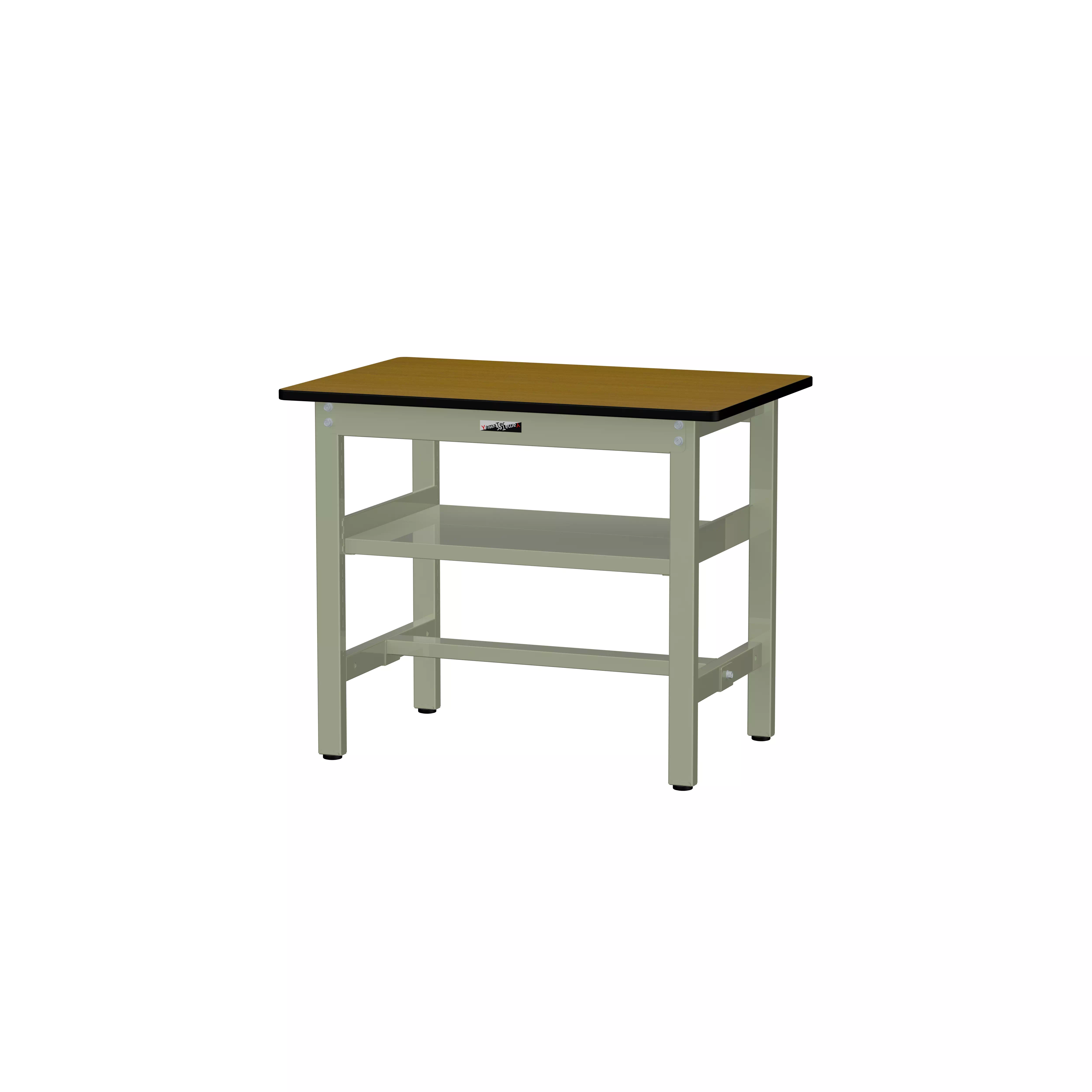 300シリーズ 固定式 中間棚付 H740mm(上段全面棚板)