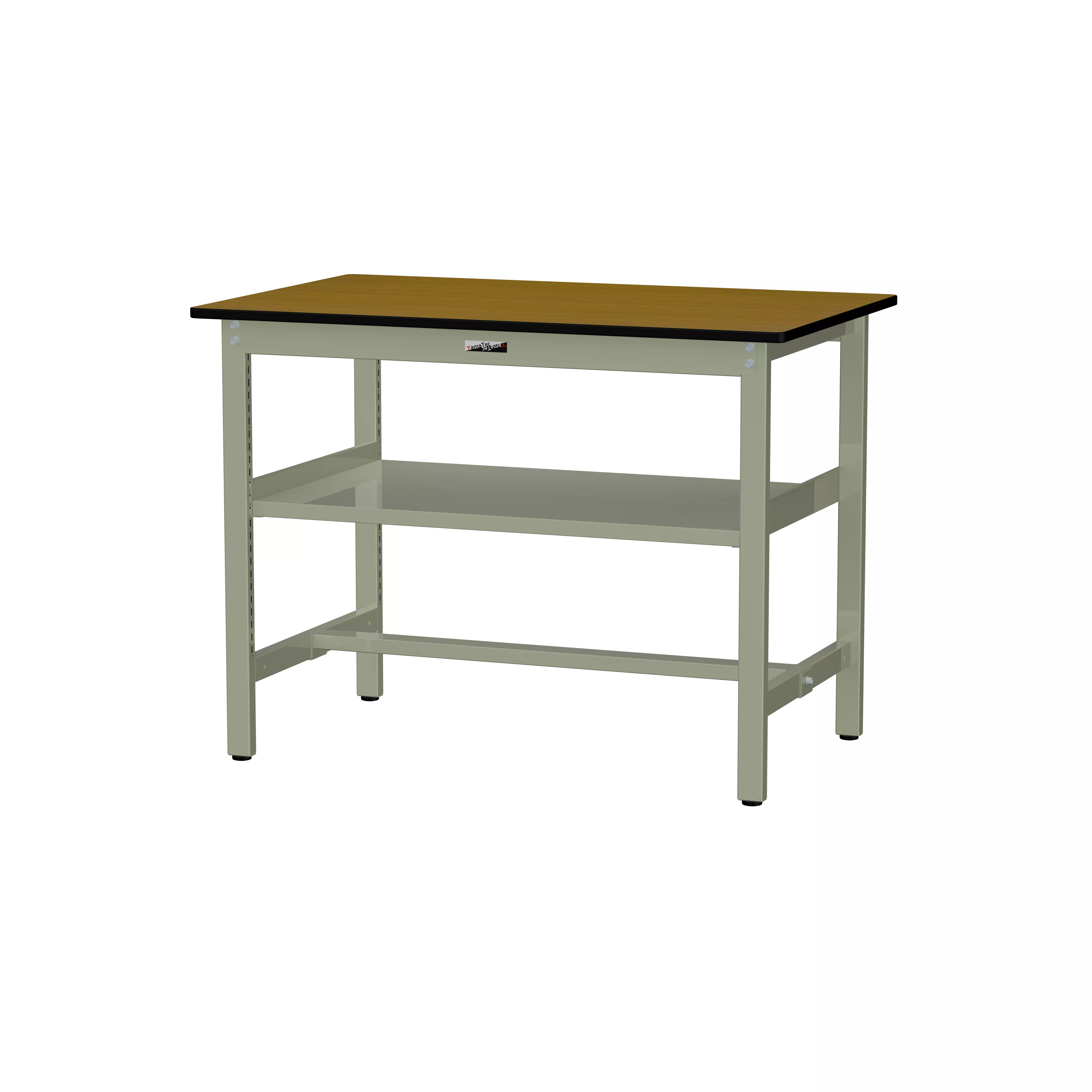 300シリーズ 固定式 中間棚付 H900mm（上段全面棚板）